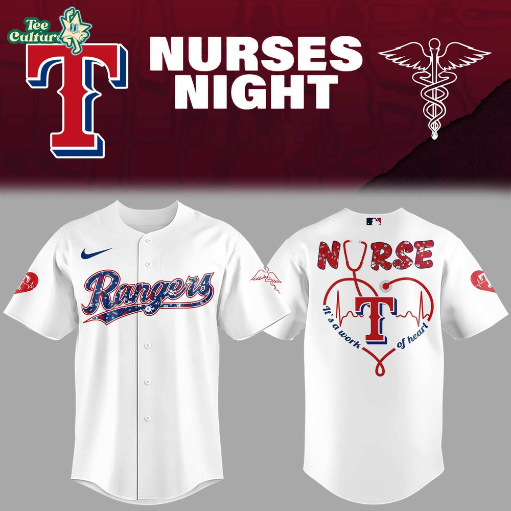 Texas Rangers Nurses Night 2026 Special Edition MLB Jersey