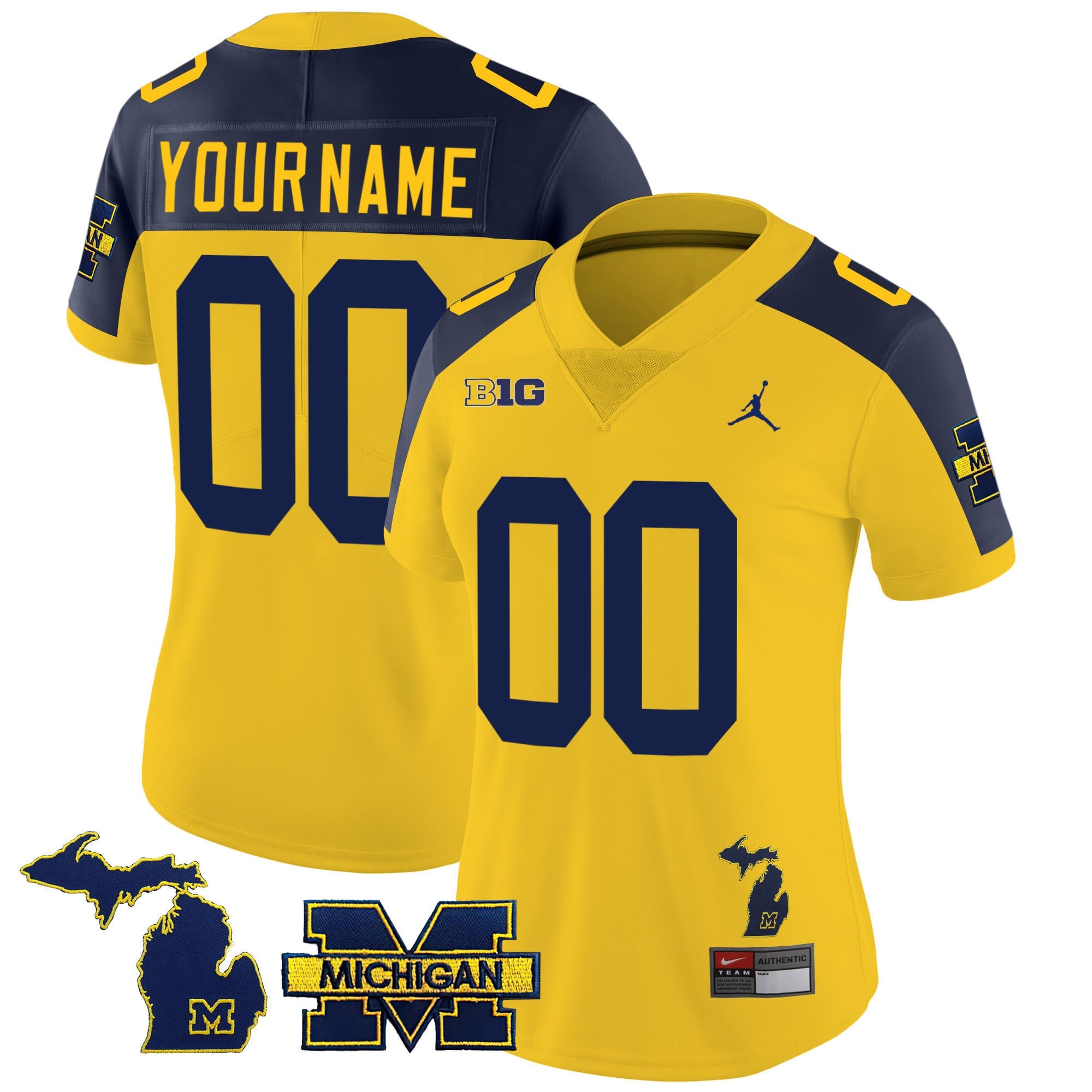 Michigan Wolverines 2024 Special Custom Jersey - All Stitched