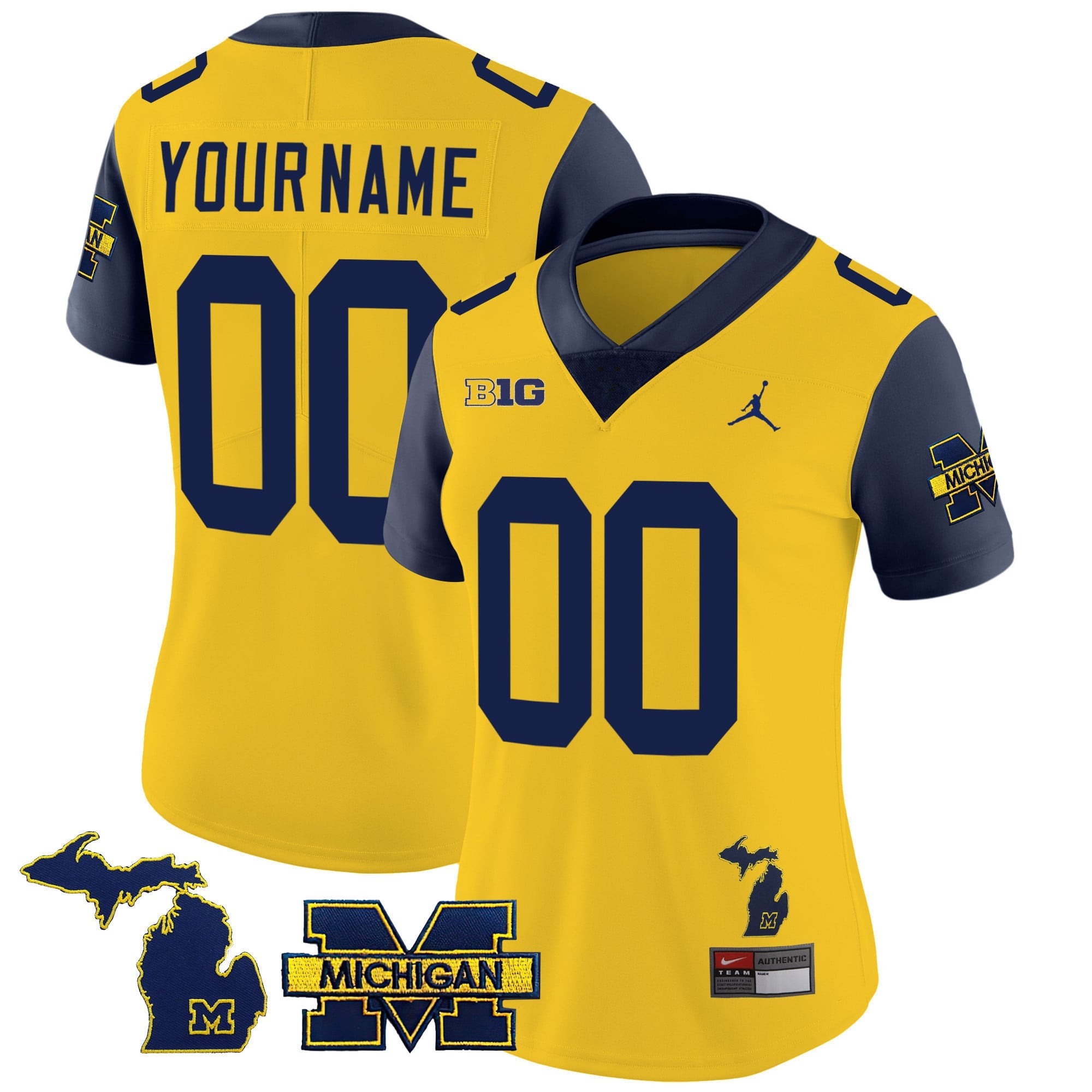 Michigan Wolverines 2024 Special Custom Jersey - All Stitched
