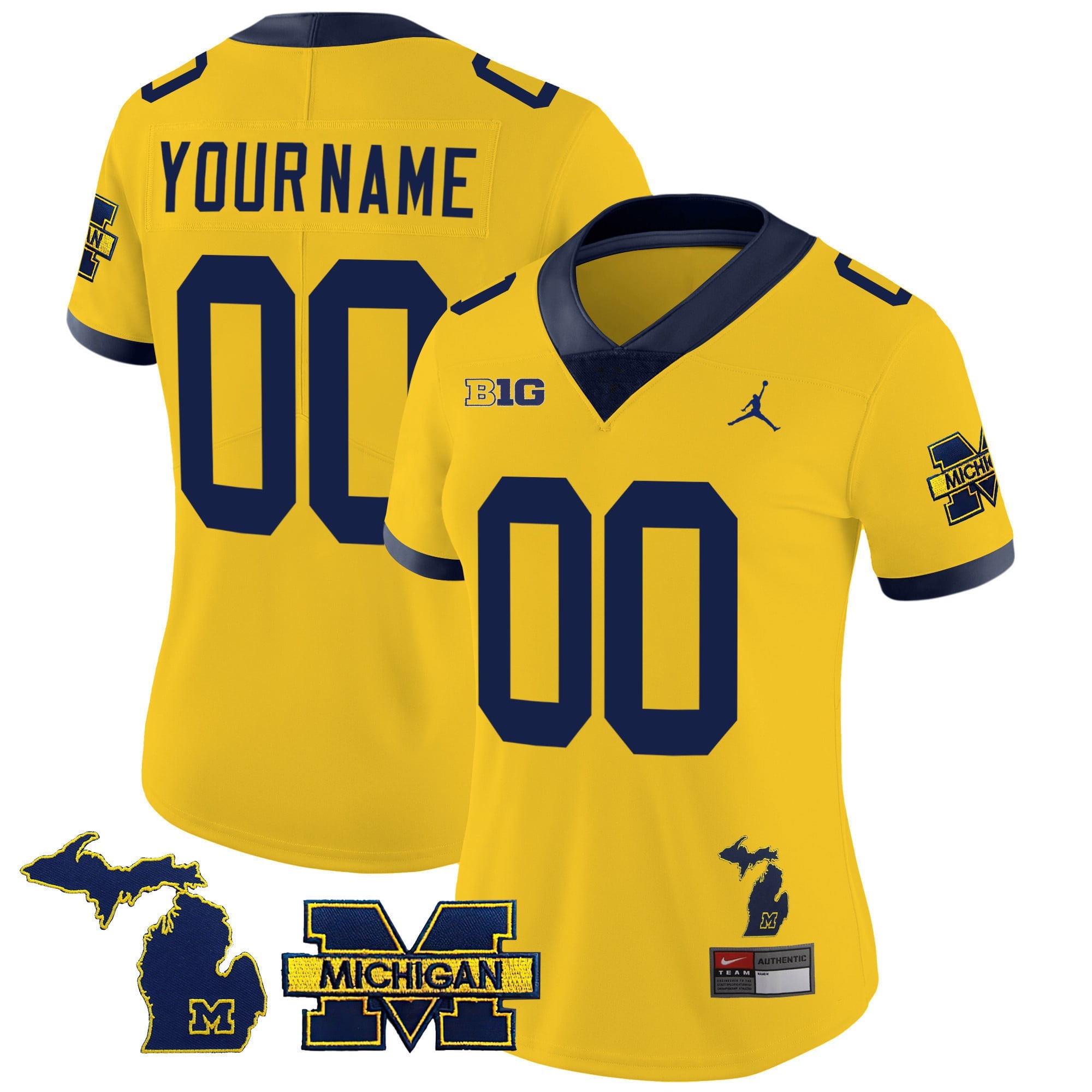 Michigan Wolverines 2024 Special Custom Jersey - All Stitched