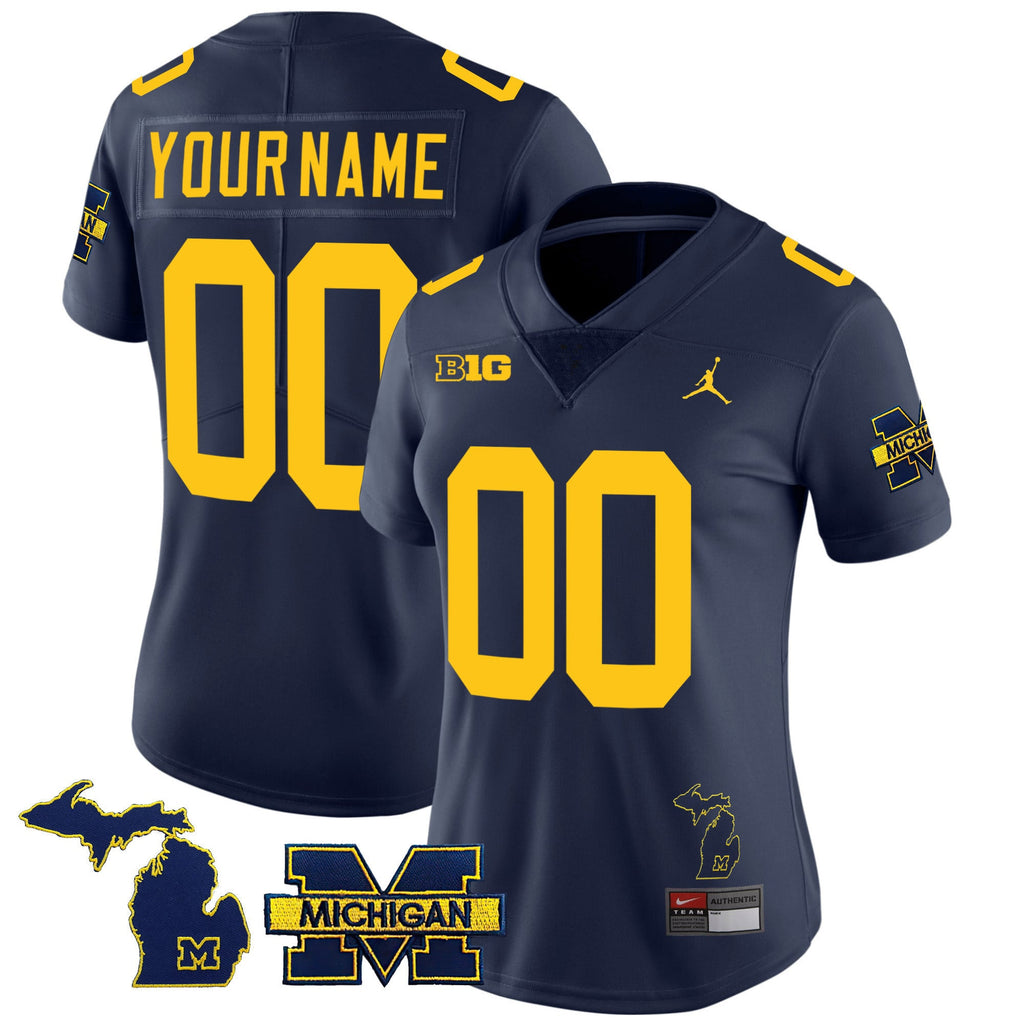 Michigan Wolverines 2024 Special Custom Jersey - All Stitched