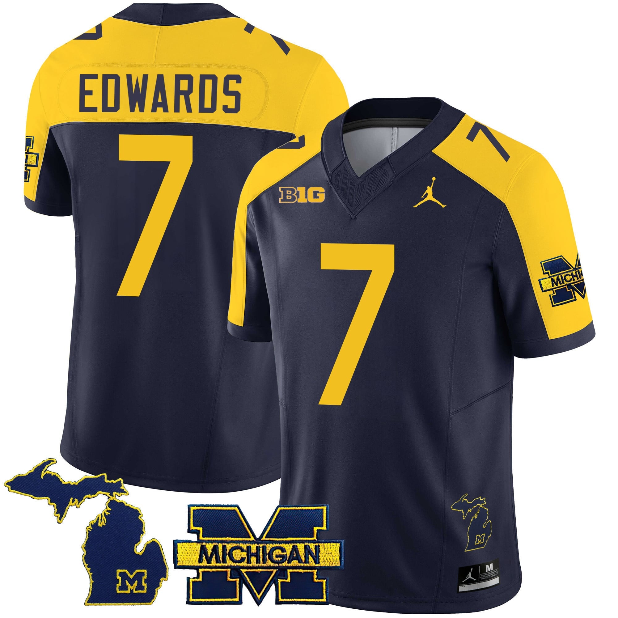 Men's Michigan Wolverines 2024 Special Jersey - All Stitched