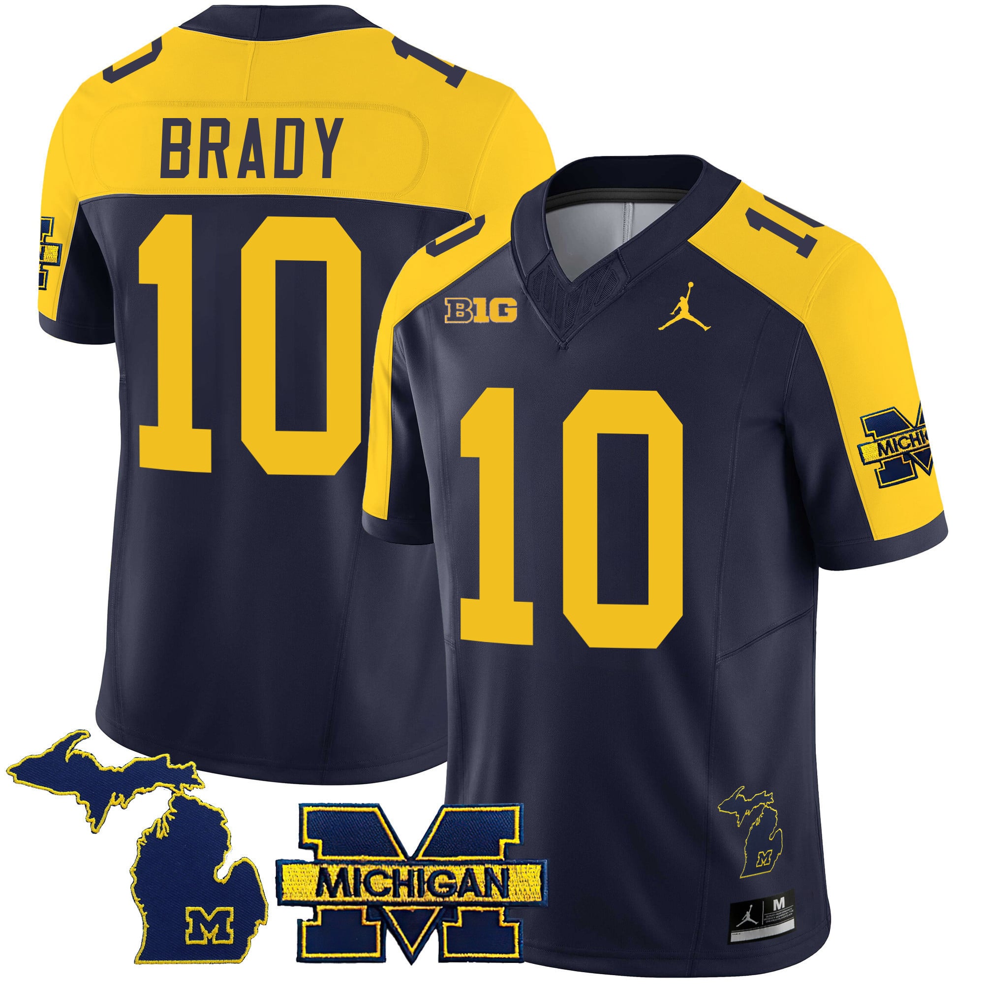Men's Michigan Wolverines 2024 Special Jersey - All Stitched