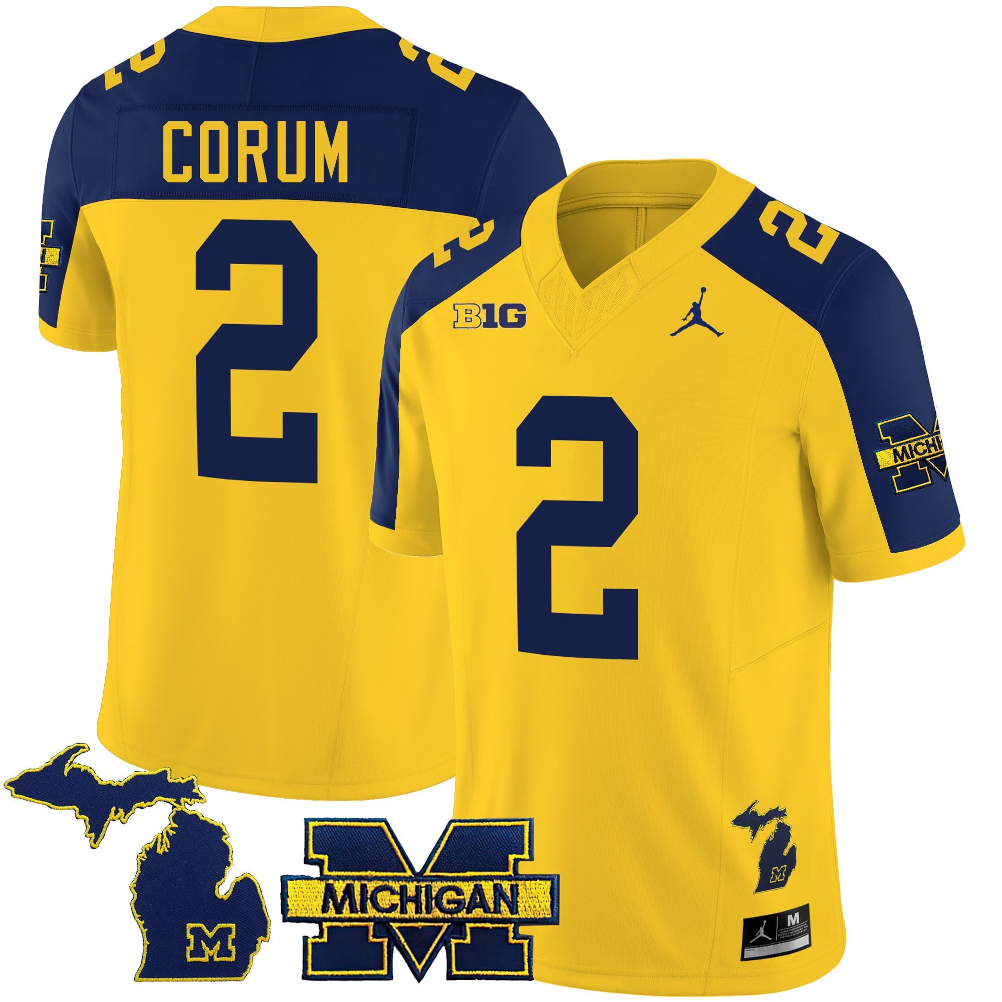 Men's Michigan Wolverines 2024 Special Jersey - All Stitched