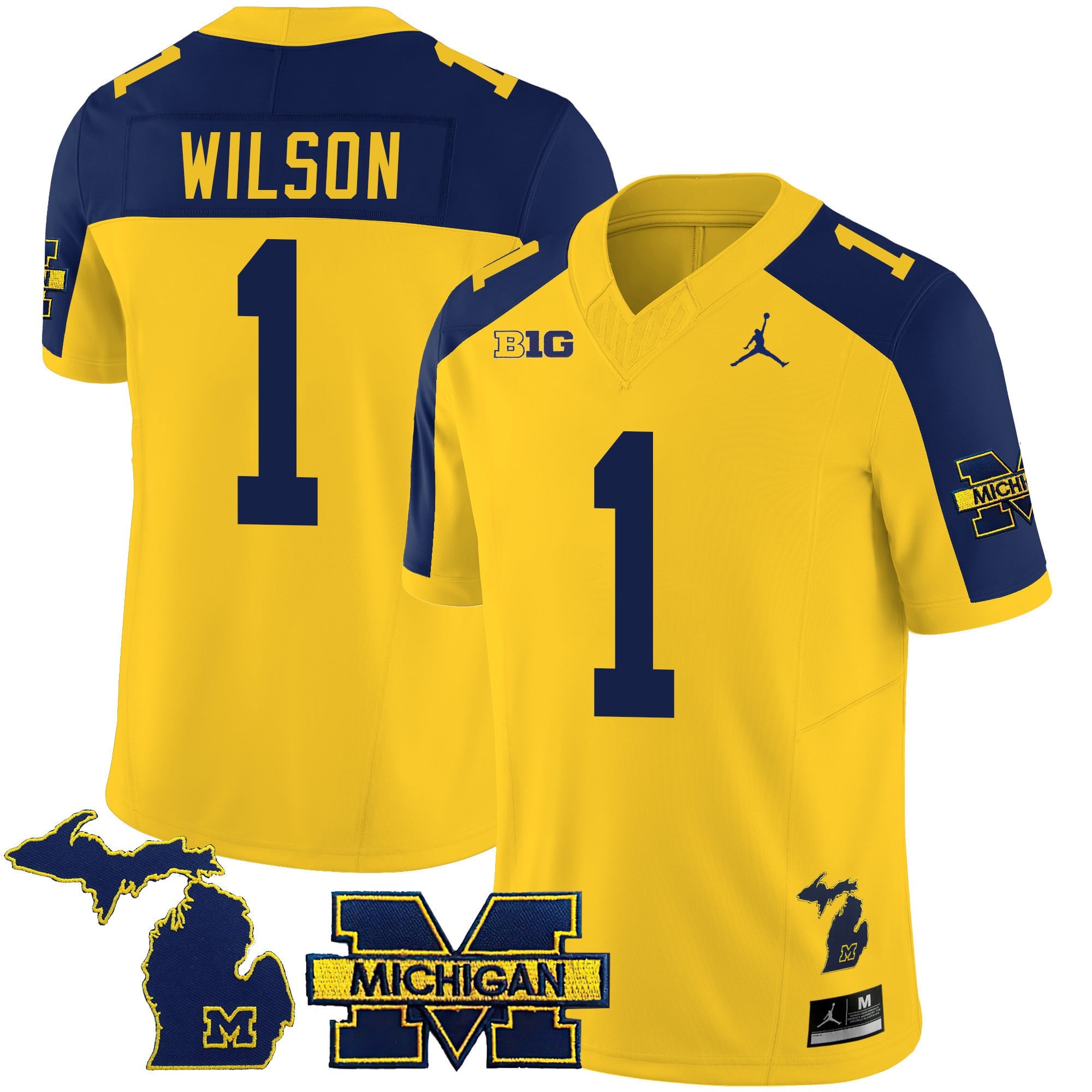 Men's Michigan Wolverines 2024 Special Jersey - All Stitched