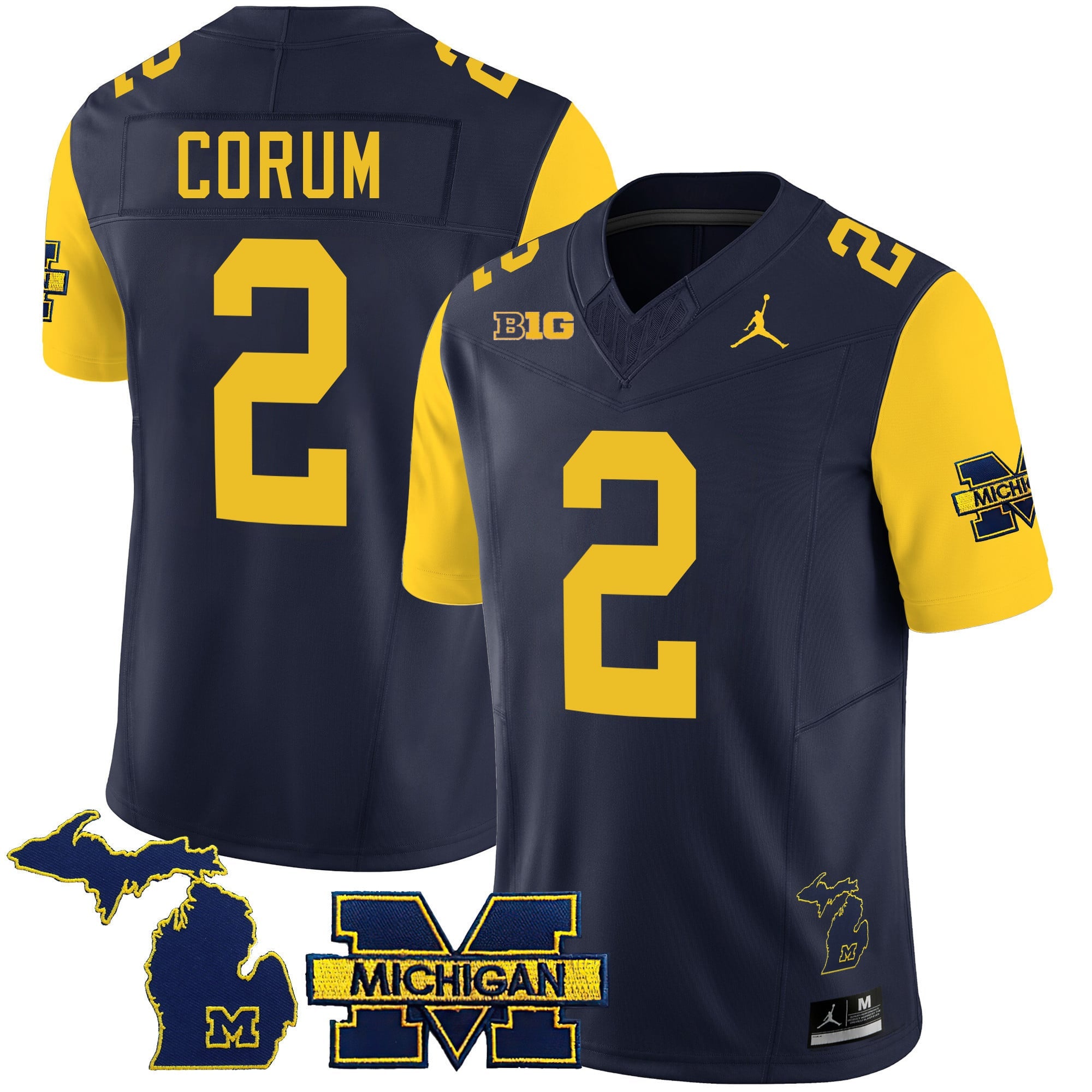 Men's Michigan Wolverines 2024 Special Jersey - All Stitched