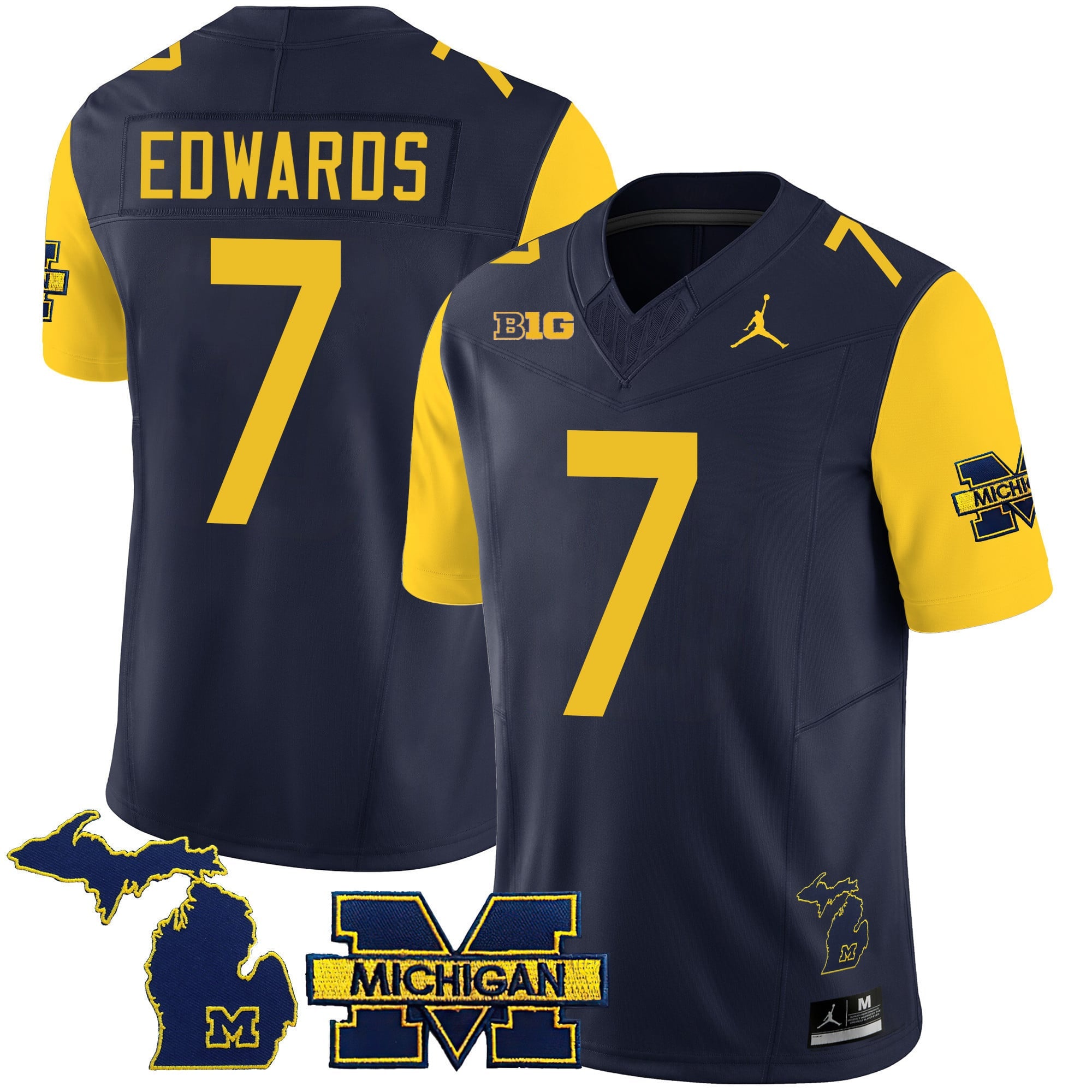 Men's Michigan Wolverines 2024 Special Jersey - All Stitched