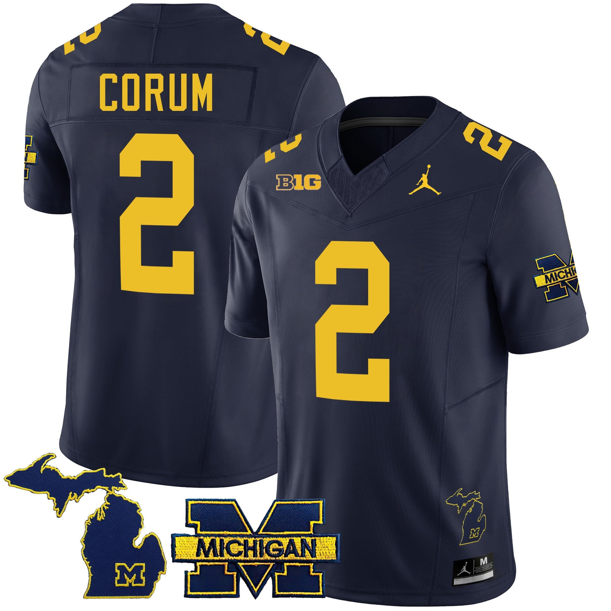 Men's Michigan Wolverines 2024 Special Jersey - All Stitched