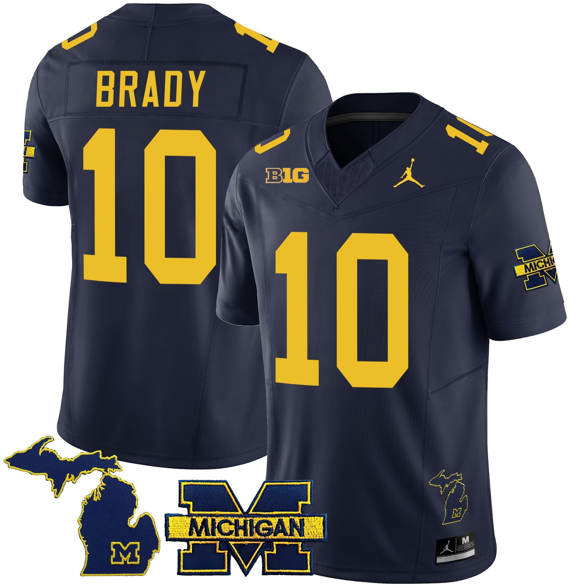 Men's Michigan Wolverines 2024 Special Jersey - All Stitched