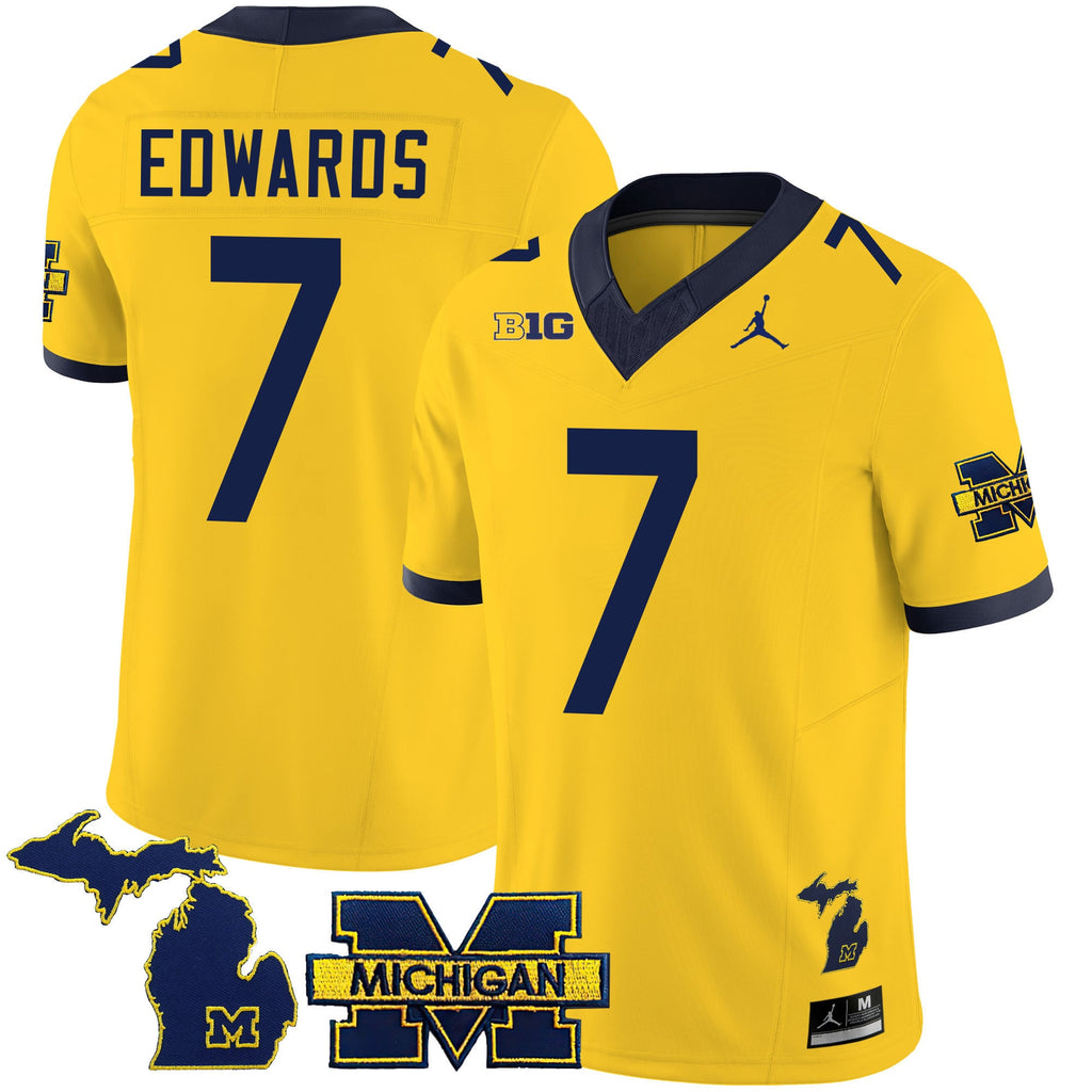 Men's Michigan Wolverines 2024 Special Jersey - All Stitched