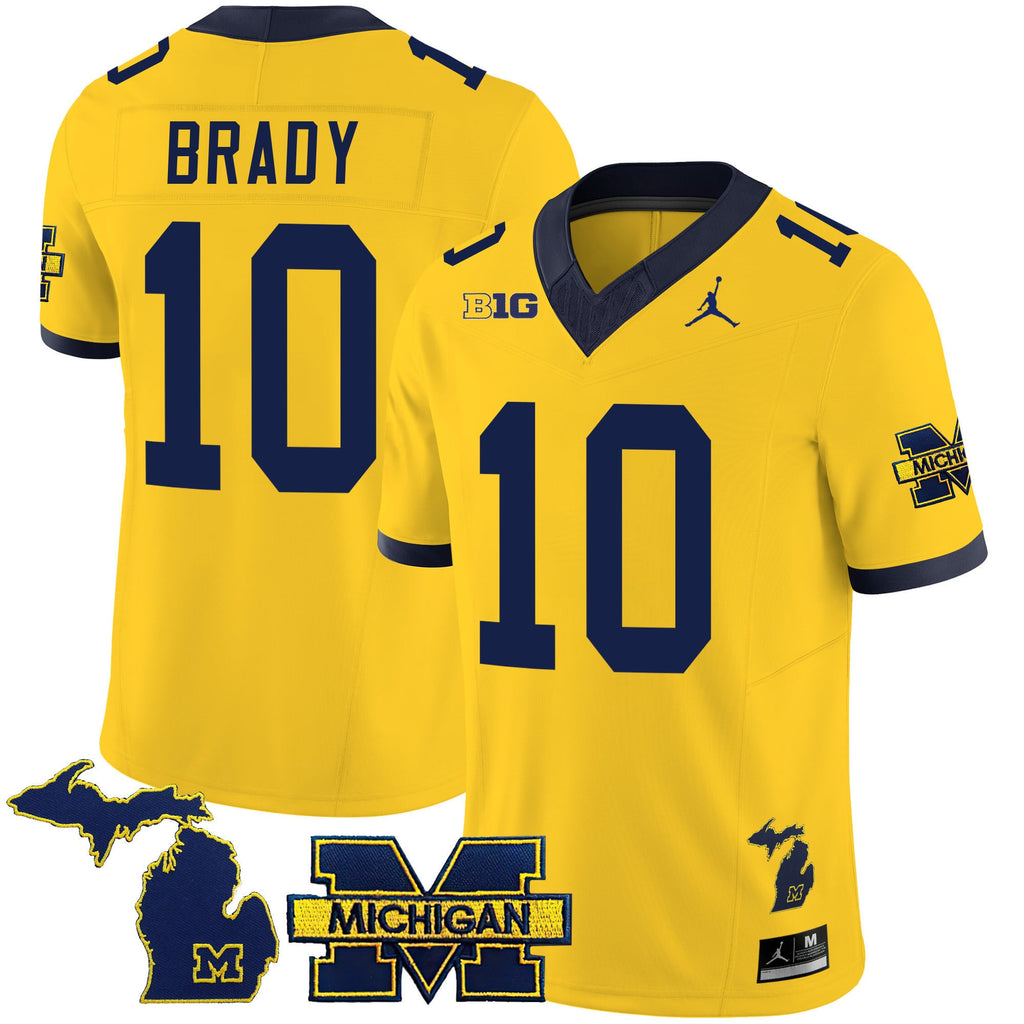 Men's Michigan Wolverines 2024 Special Jersey - All Stitched
