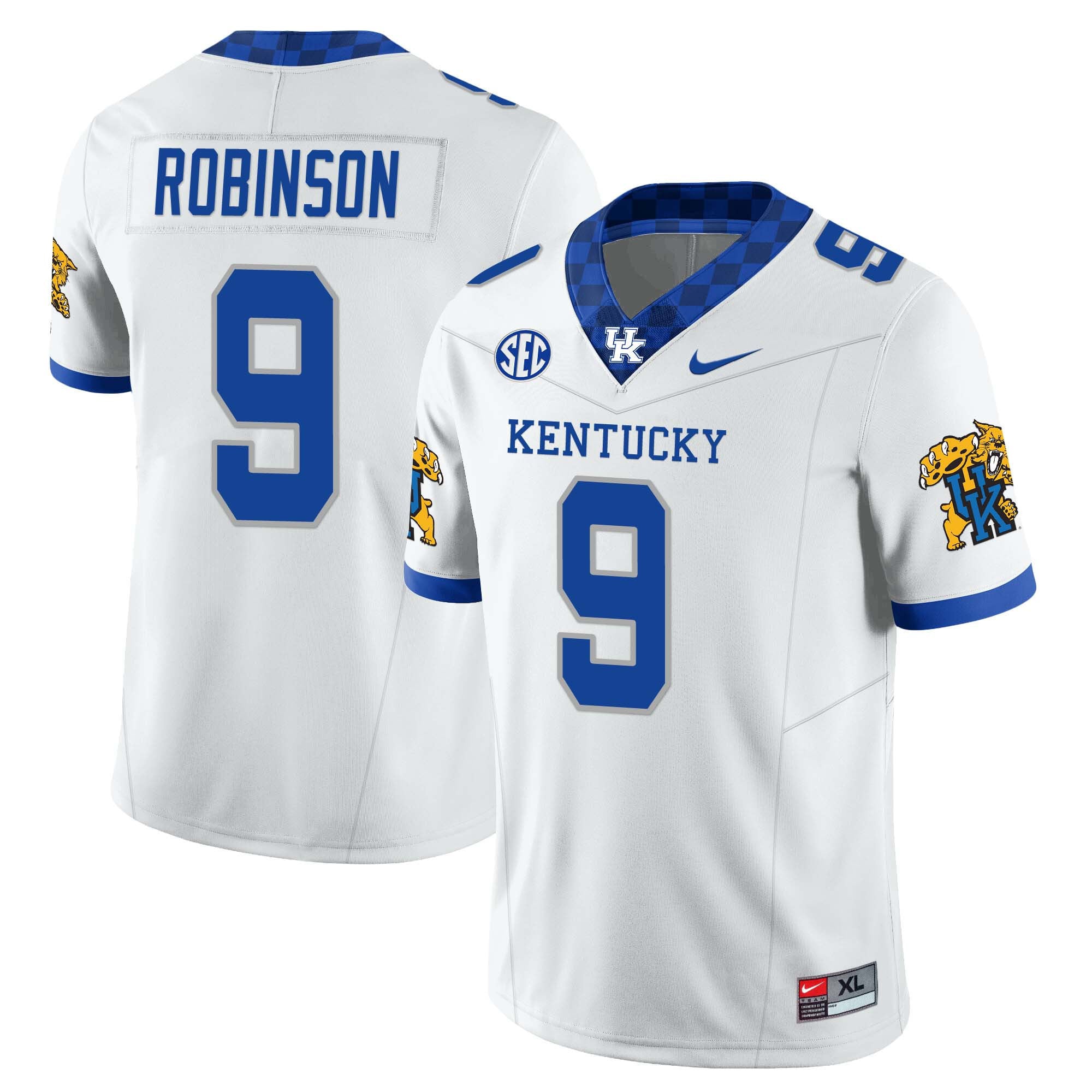 Menâs Kentucky Wildcats Football Jersey â All Stitched