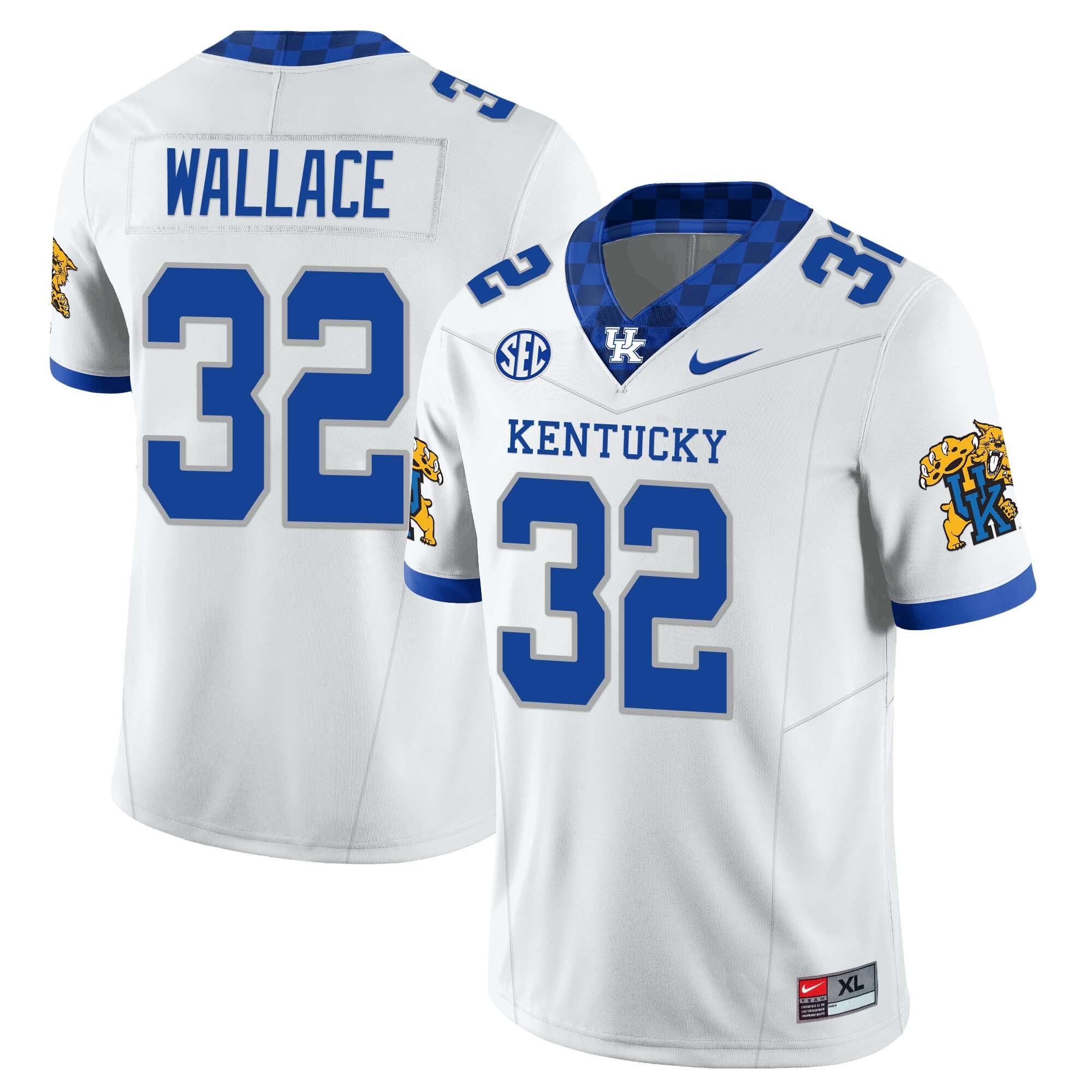 Menâs Kentucky Wildcats Football Jersey â All Stitched