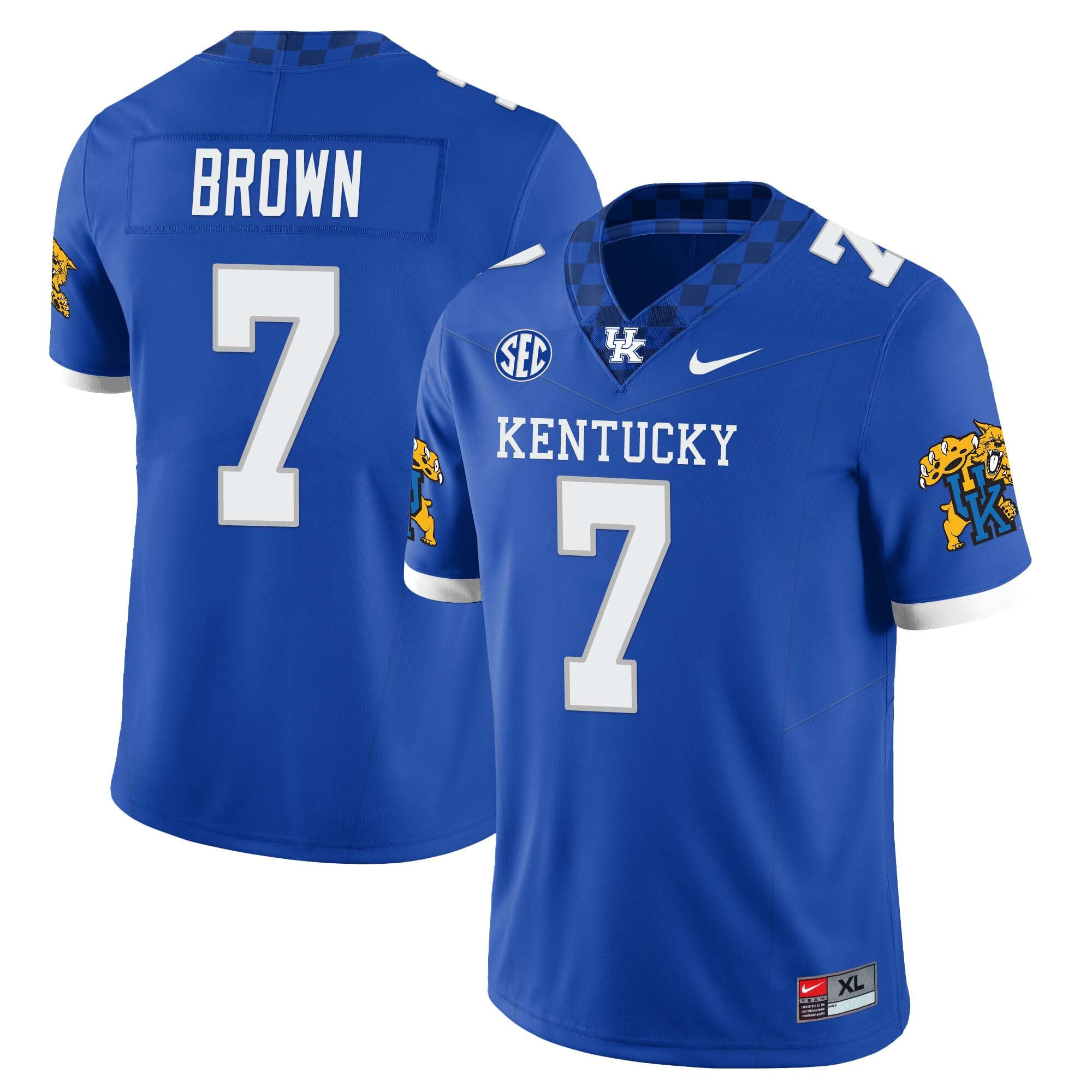 Menâs Kentucky Wildcats Football Jersey â All Stitched