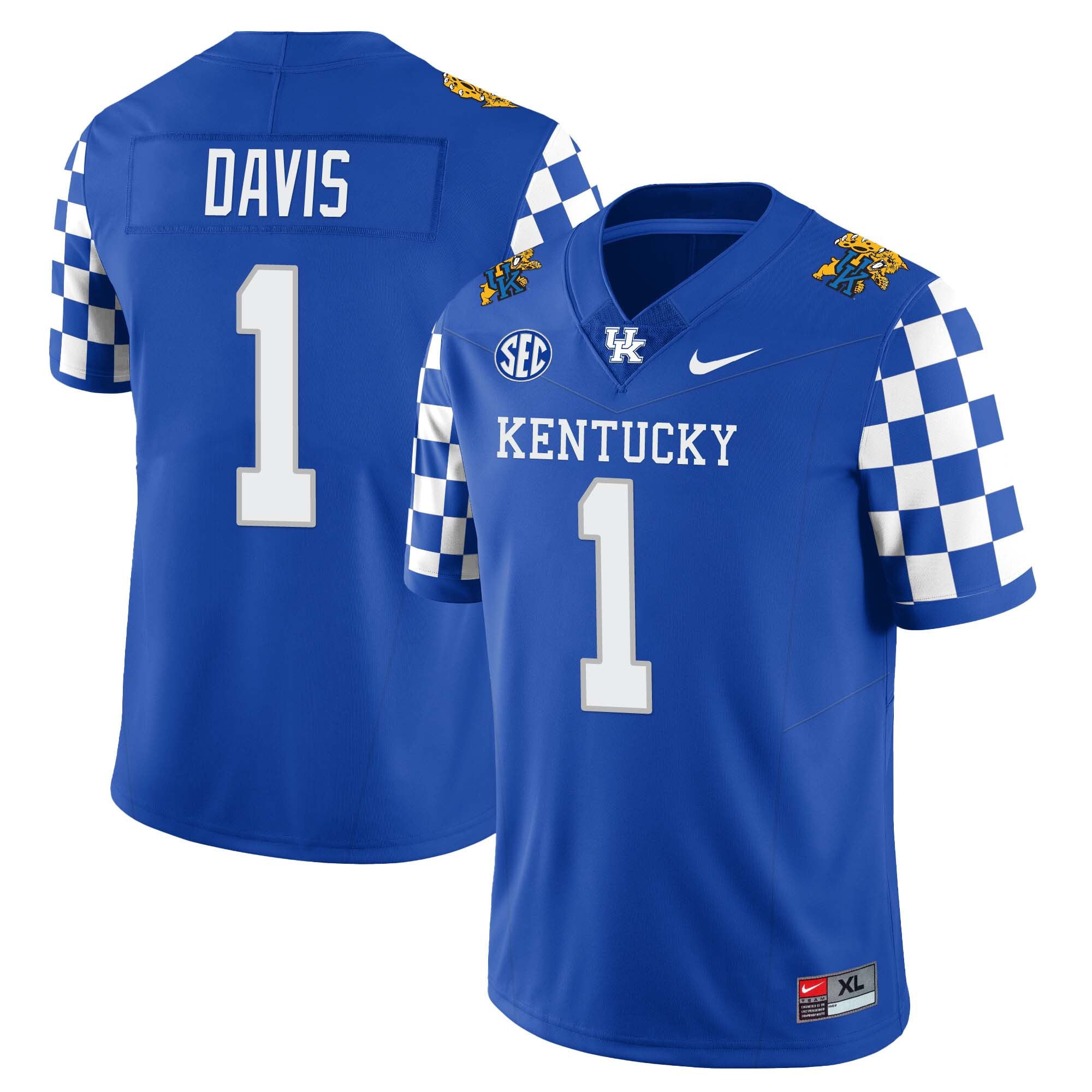 Menâs Kentucky Wildcats Football Jersey â All Stitched