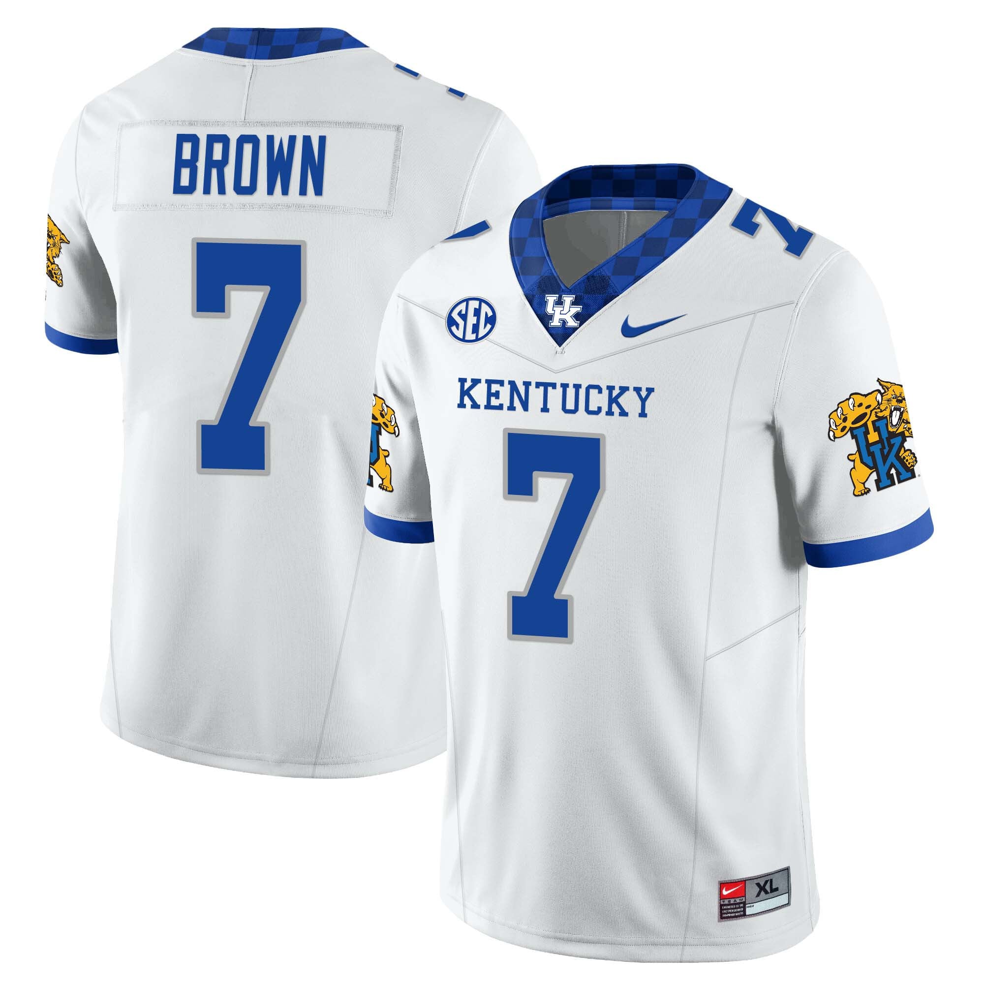 Menâs Kentucky Wildcats Football Jersey â All Stitched
