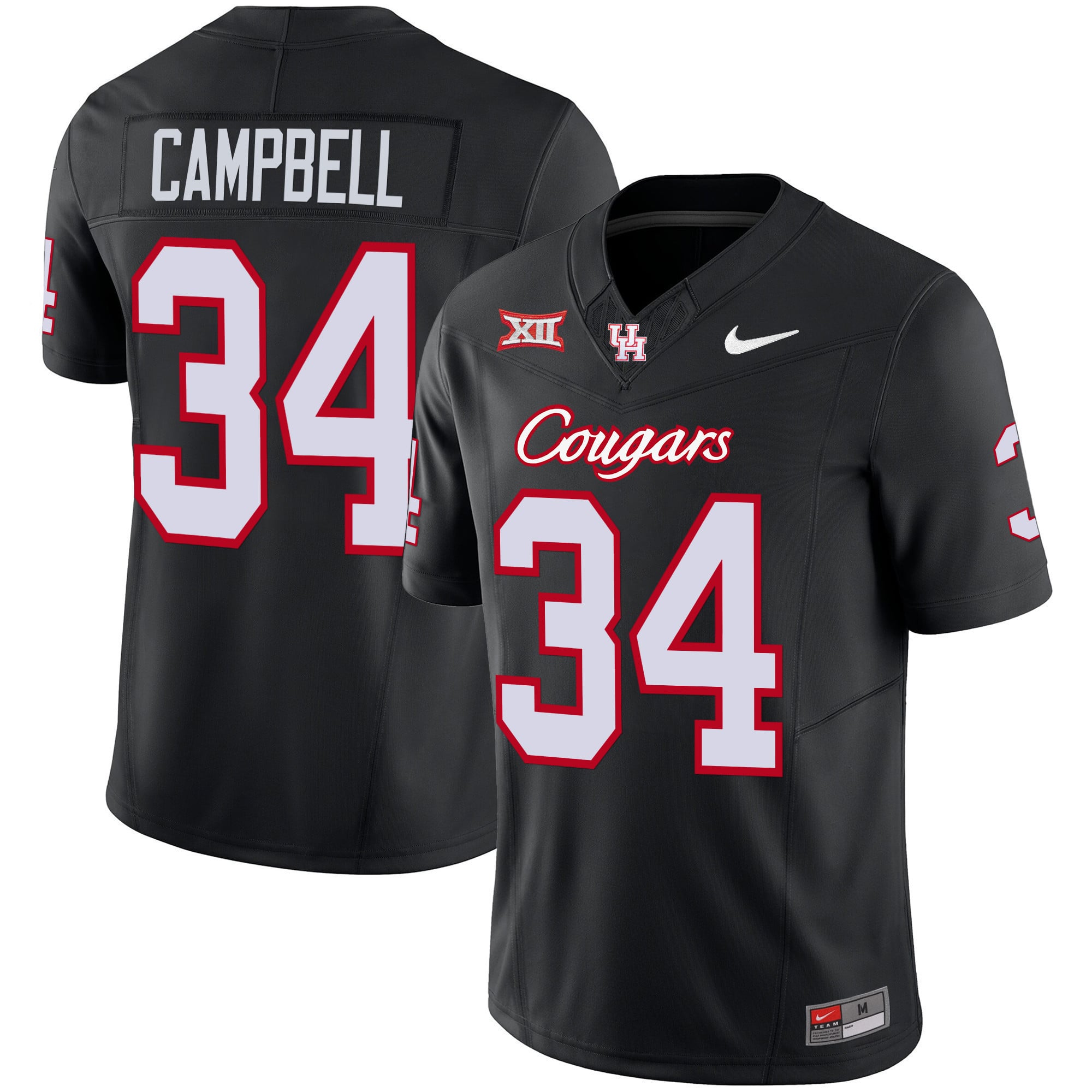 Men's Houston Cougars 2023 Oilers Inspired Vapor Jersey V4 - All Stitched