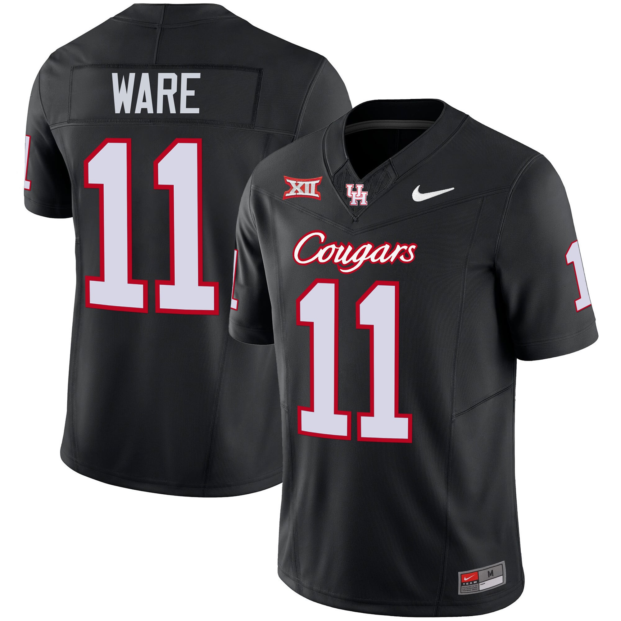 Men's Houston Cougars 2023 Oilers Inspired Vapor Jersey V4 - All Stitched