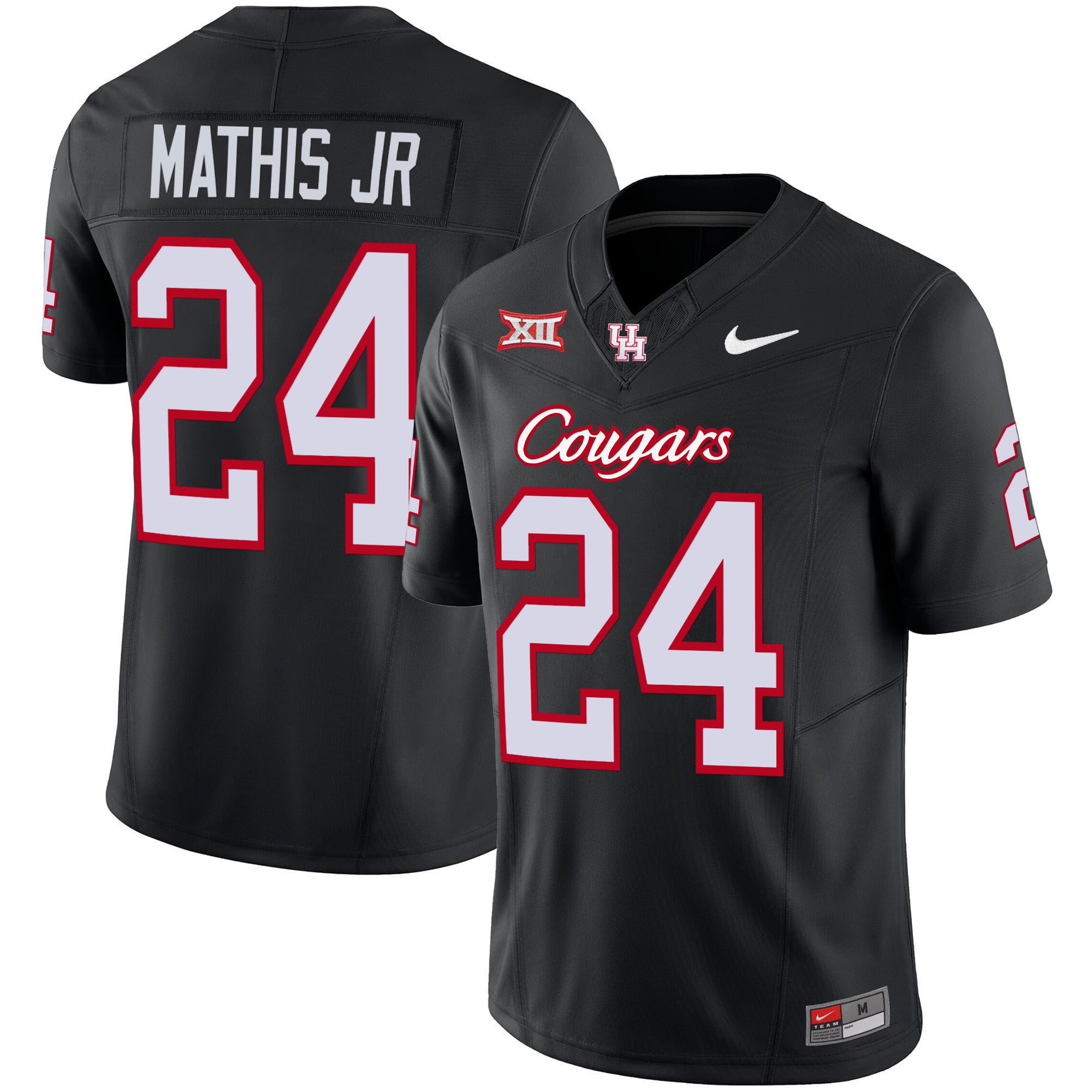 Men's Houston Cougars 2023 Oilers Inspired Vapor Jersey V4 - All Stitched