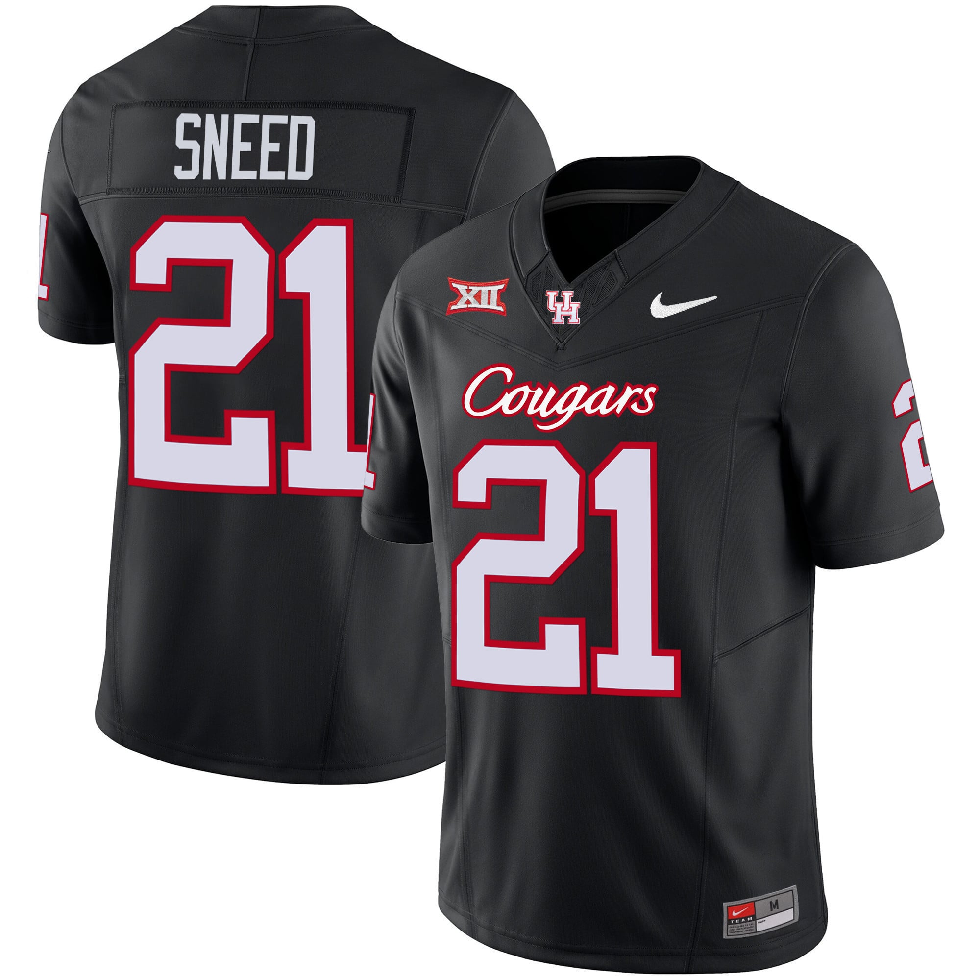 Men's Houston Cougars 2023 Oilers Inspired Vapor Jersey V4 - All Stitched