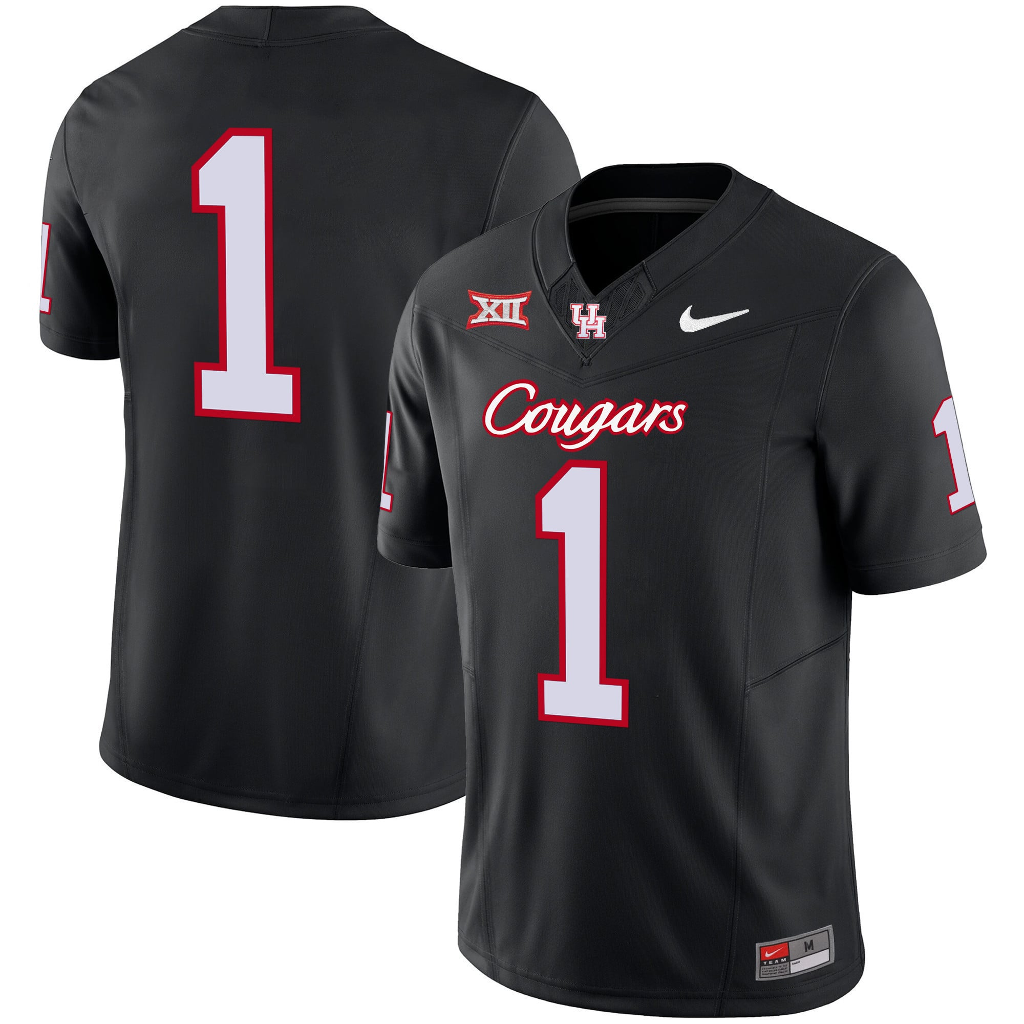 Men's Houston Cougars 2023 Oilers Inspired Vapor Jersey V4 - All Stitched