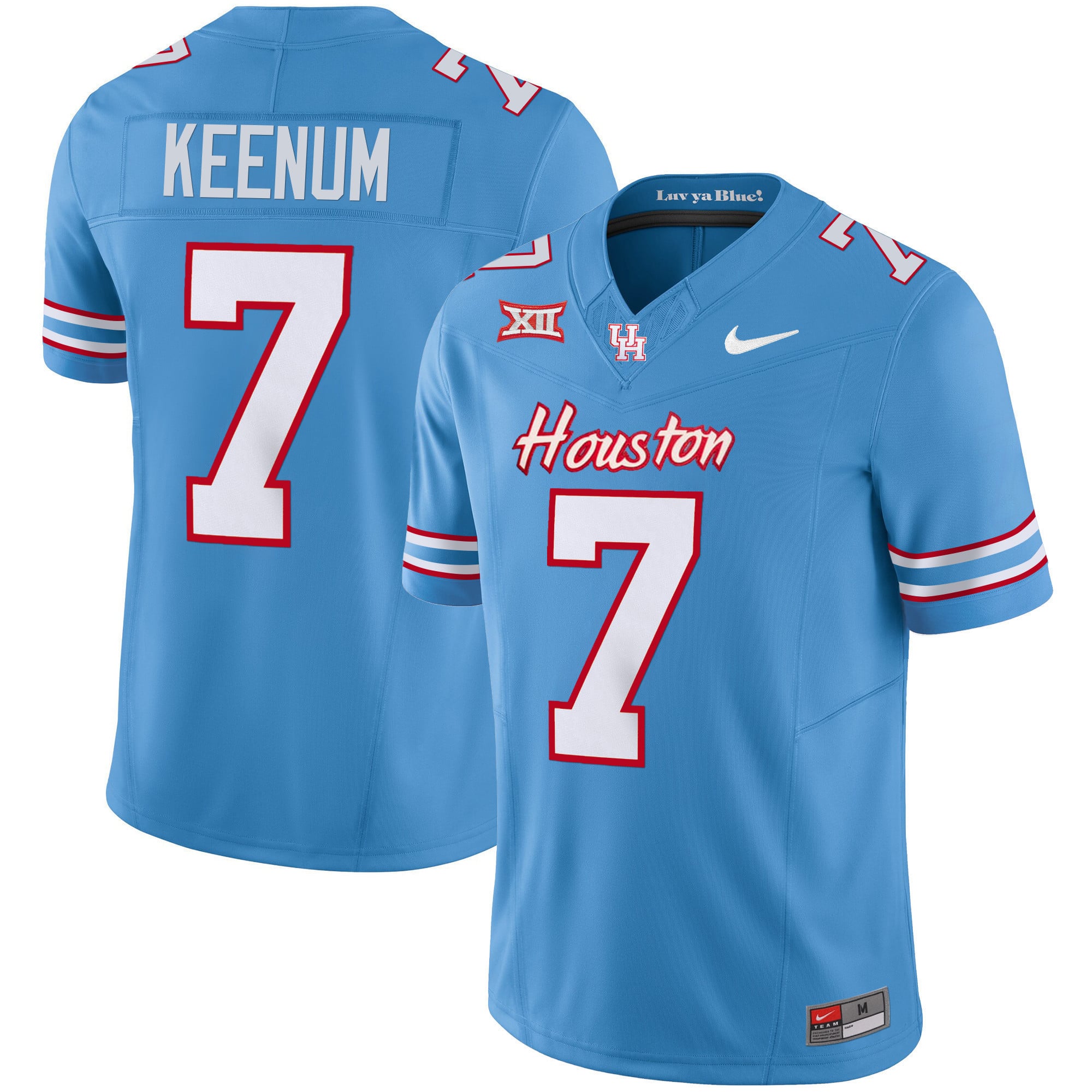 Men's Houston Cougars 2023 Oilers Inspired Vapor Jersey V4 - All Stitched