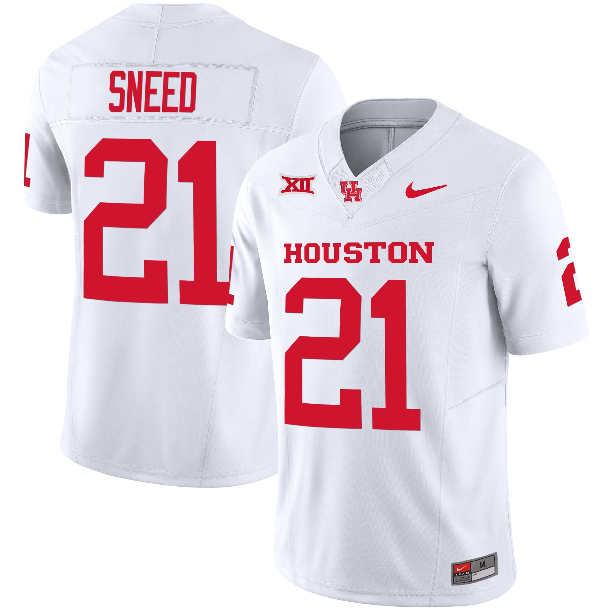 Men's Houston Cougars 2023 Oilers Inspired Vapor Jersey V4 - All Stitched
