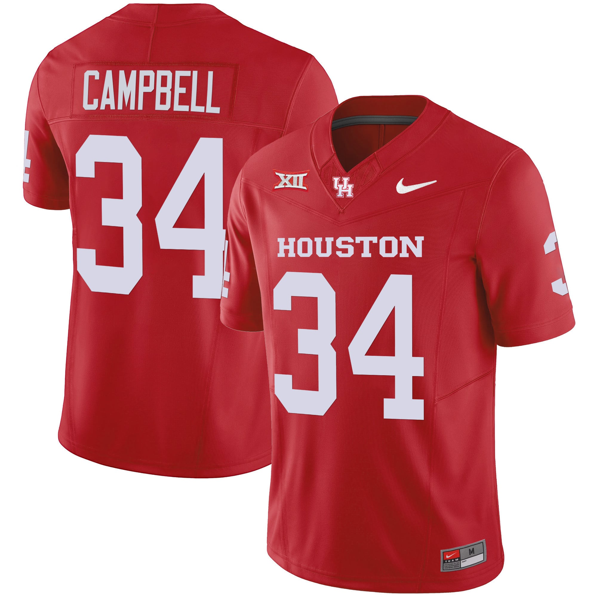 Men's Houston Cougars 2023 Oilers Inspired Vapor Jersey V4 - All Stitched