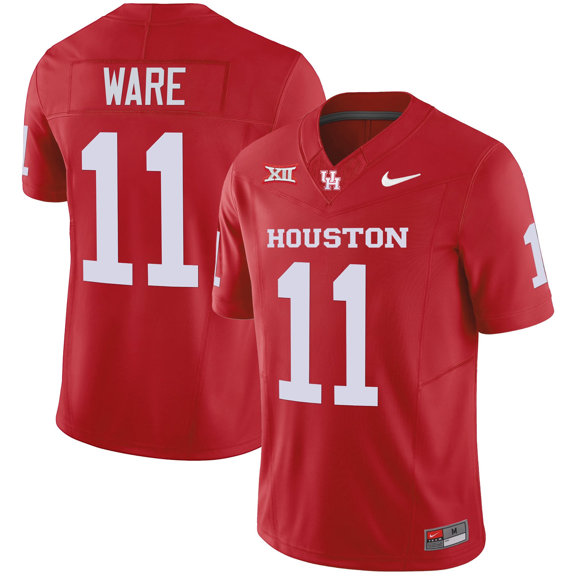 Men's Houston Cougars 2023 Oilers Inspired Vapor Jersey V4 - All Stitched