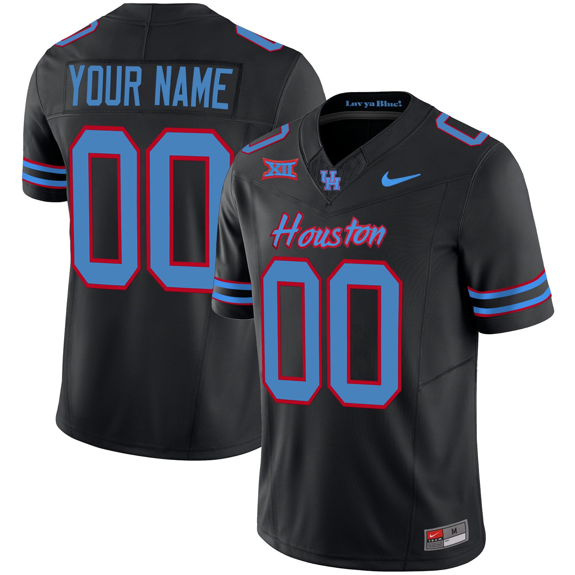Houston Cougars 2023 Oilers Inspired Vapor Custom Jersey - All Stitched