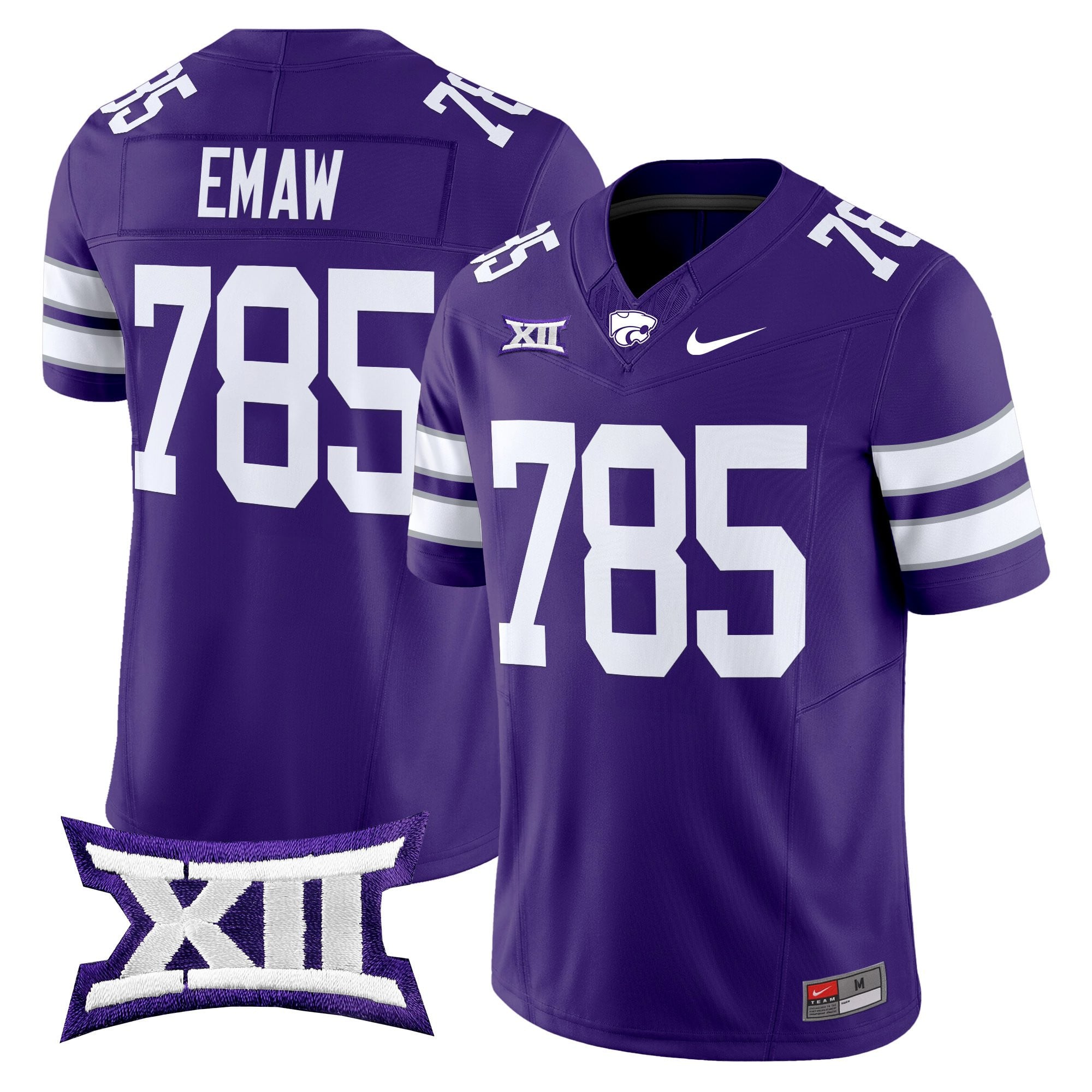 Men's Kansas State Wildcats 2025 Vapor Limited Jersey - All Stitched