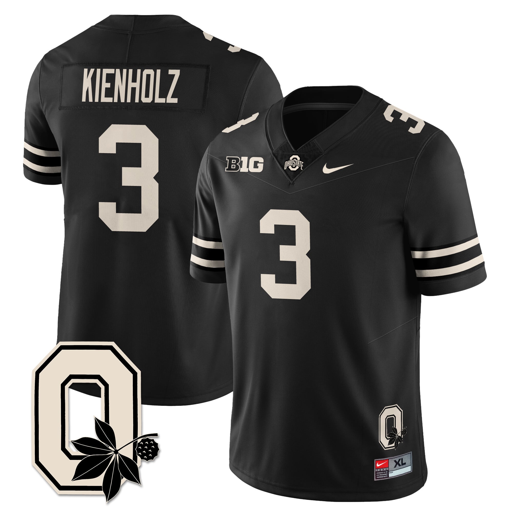 Men's Ohio State Buckeyes 2025 Vapor Limited Jersey - All Stitched