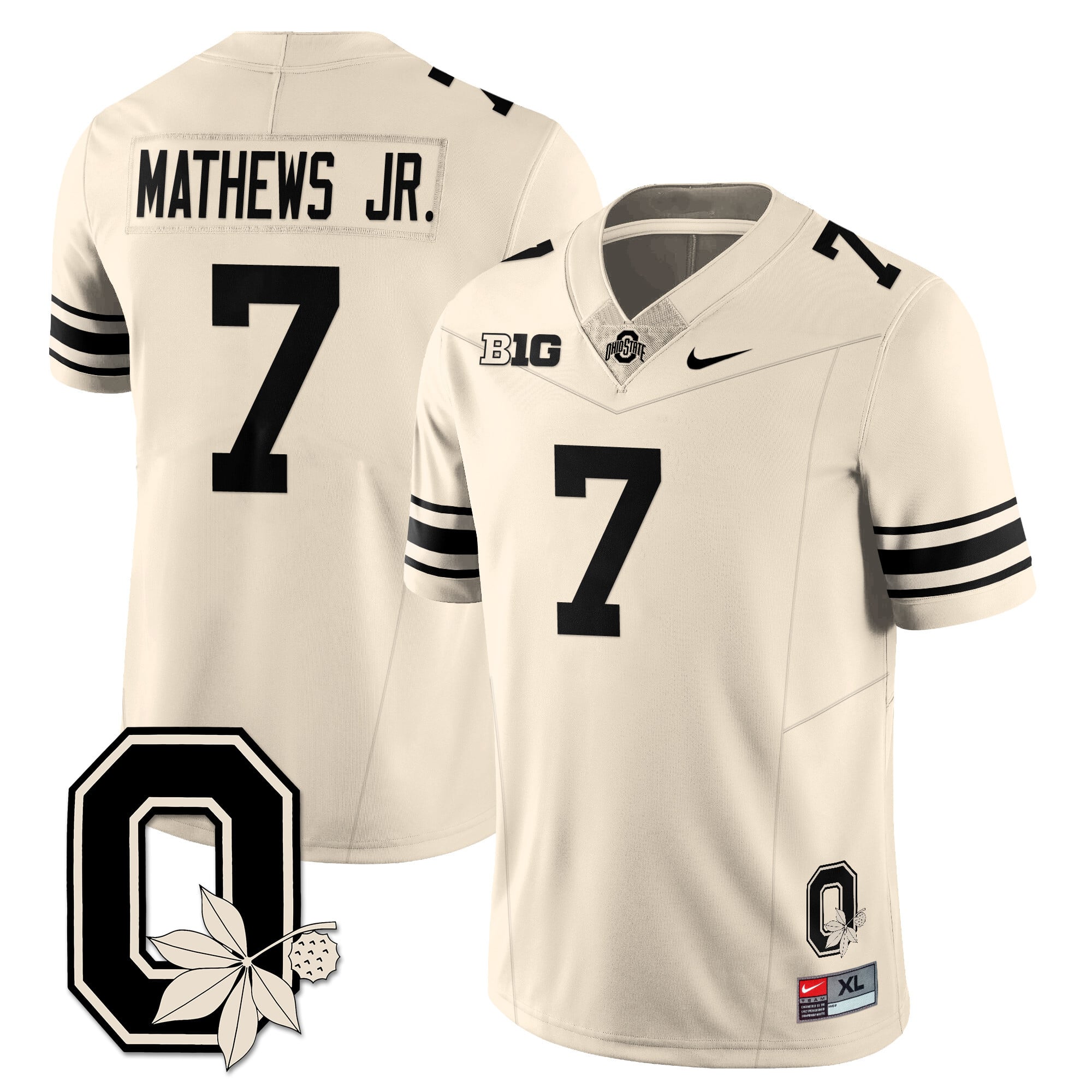Men's Ohio State Buckeyes 2025 Vapor Limited Jersey - All Stitched