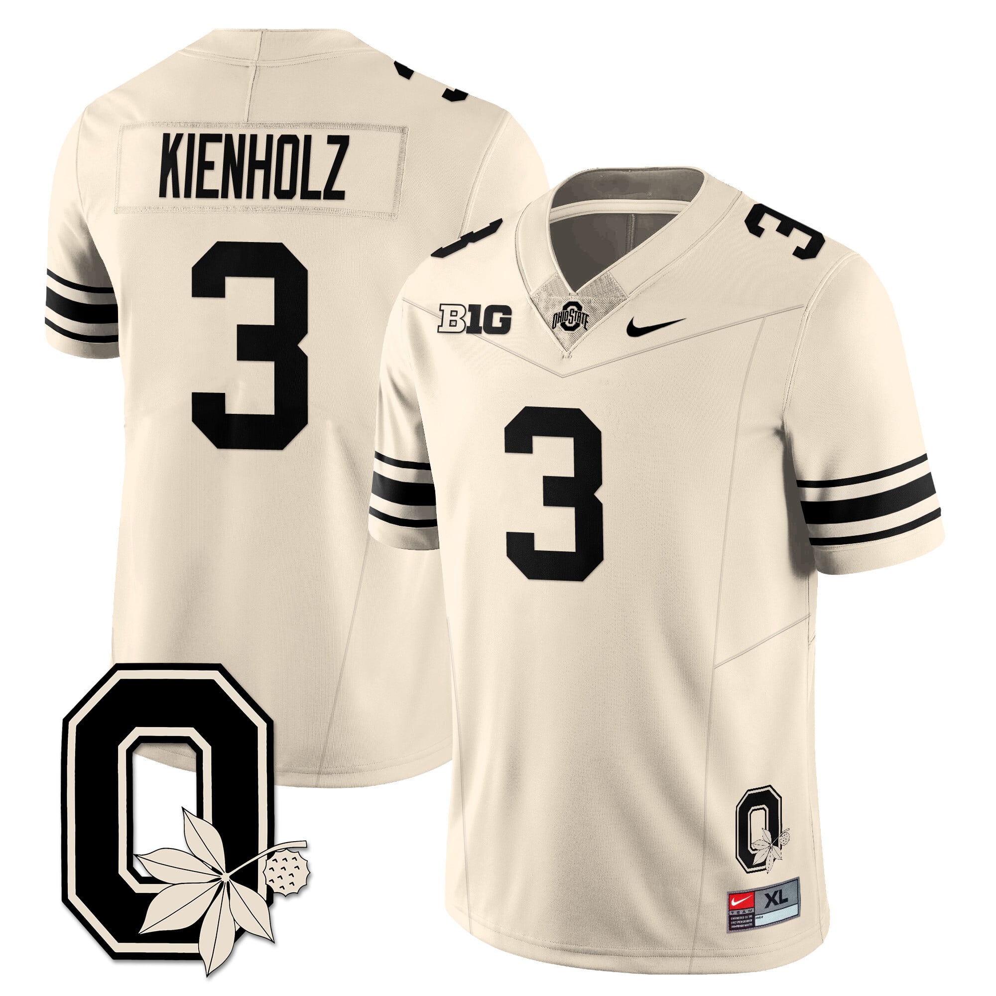 Men's Ohio State Buckeyes 2025 Vapor Limited Jersey - All Stitched