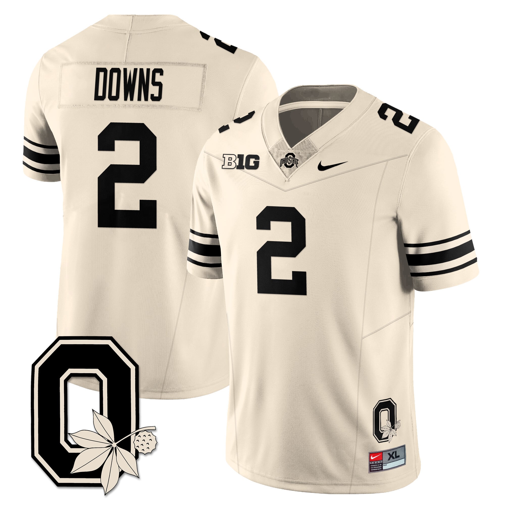 Men's Ohio State Buckeyes 2025 Vapor Limited Jersey - All Stitched