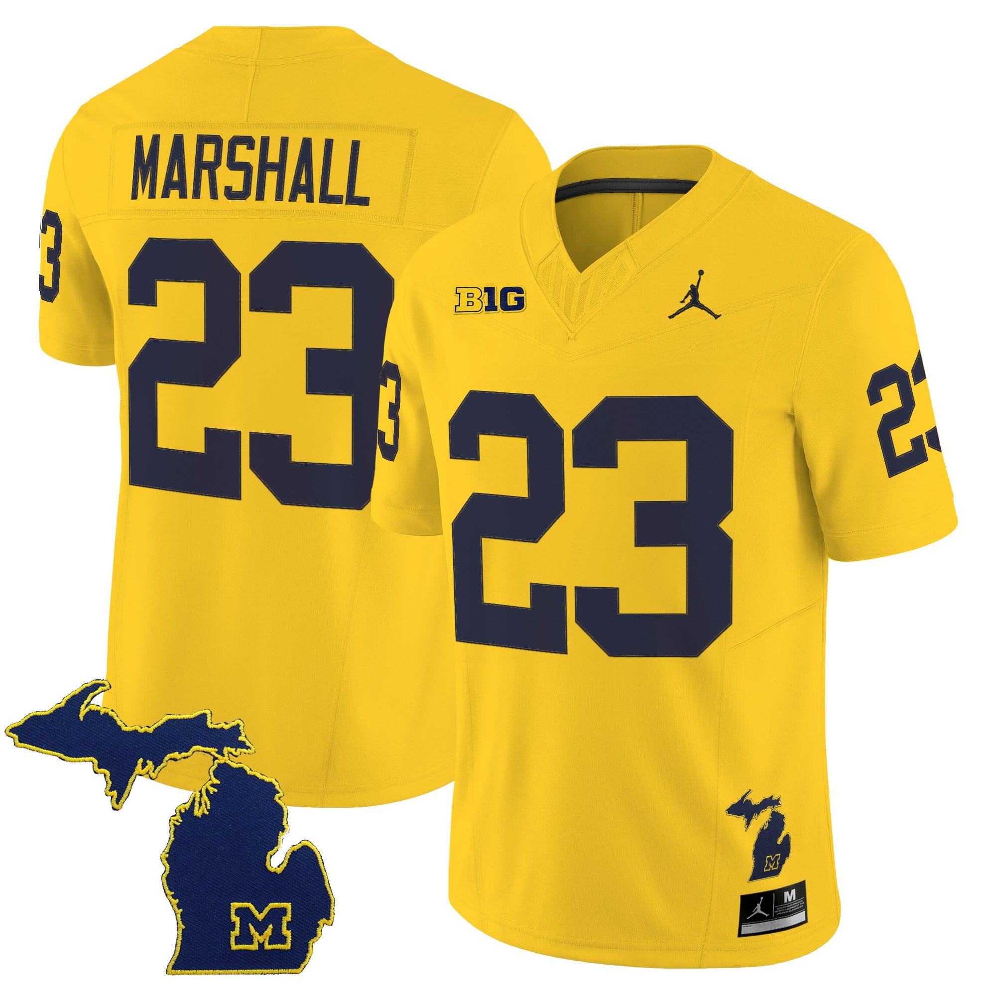 Men's Michigan Wolverines 2025 Vapor Limited Jersey V2 - All Stitched