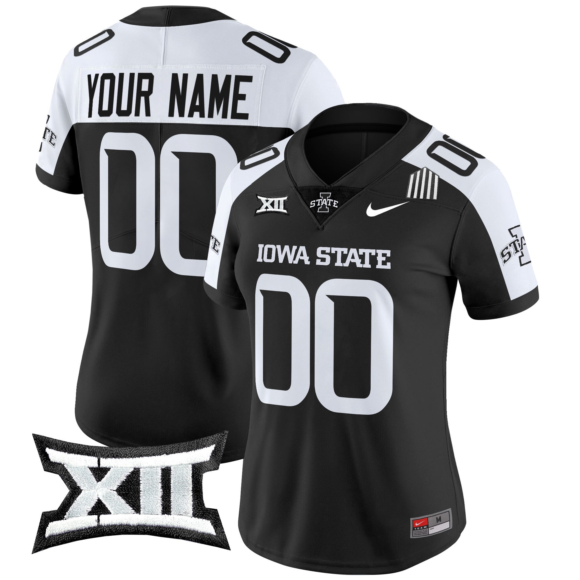 Iowa State Cyclones 2025 Vapor Limited Custom Jersey - All Stitched