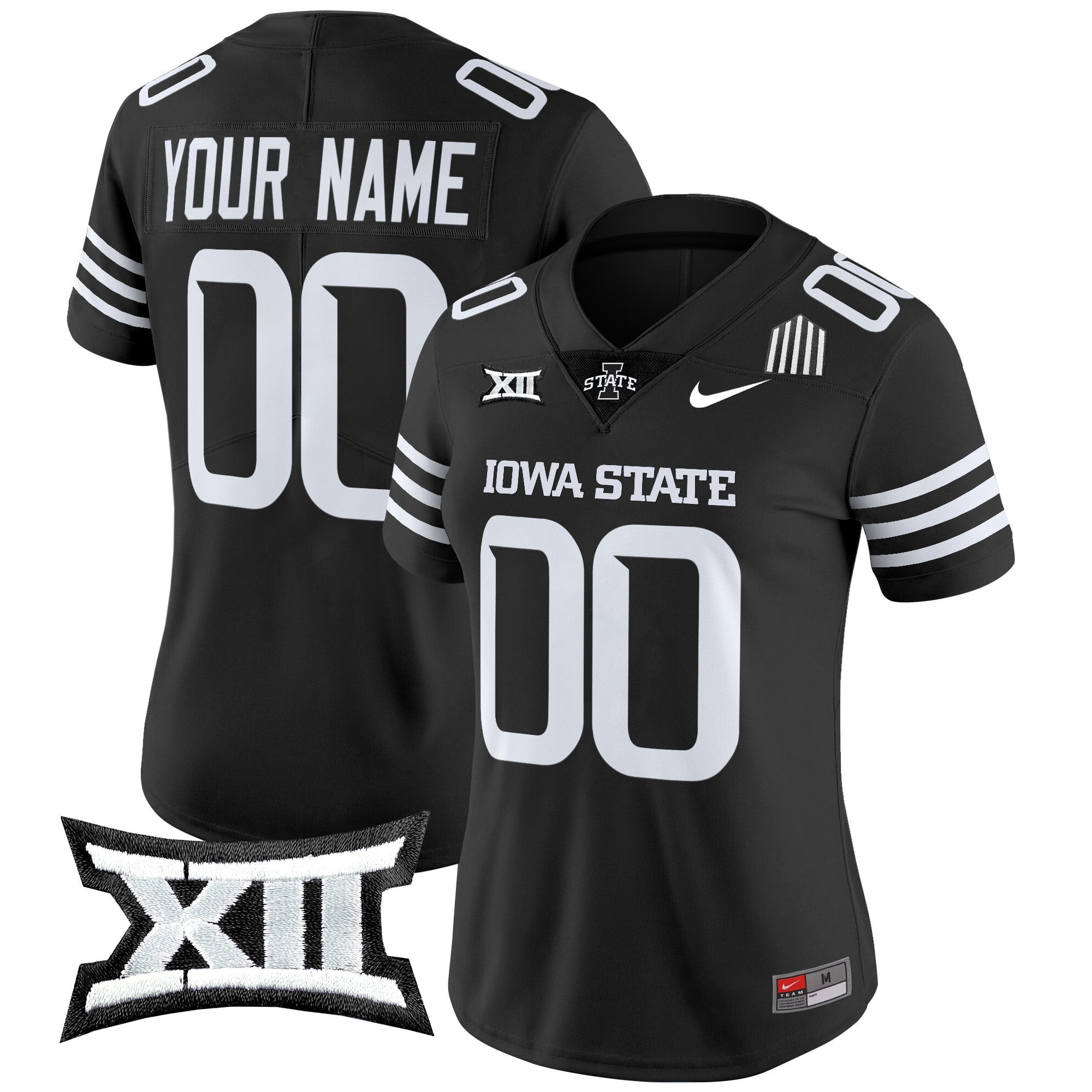 Iowa State Cyclones 2025 Vapor Limited Custom Jersey - All Stitched