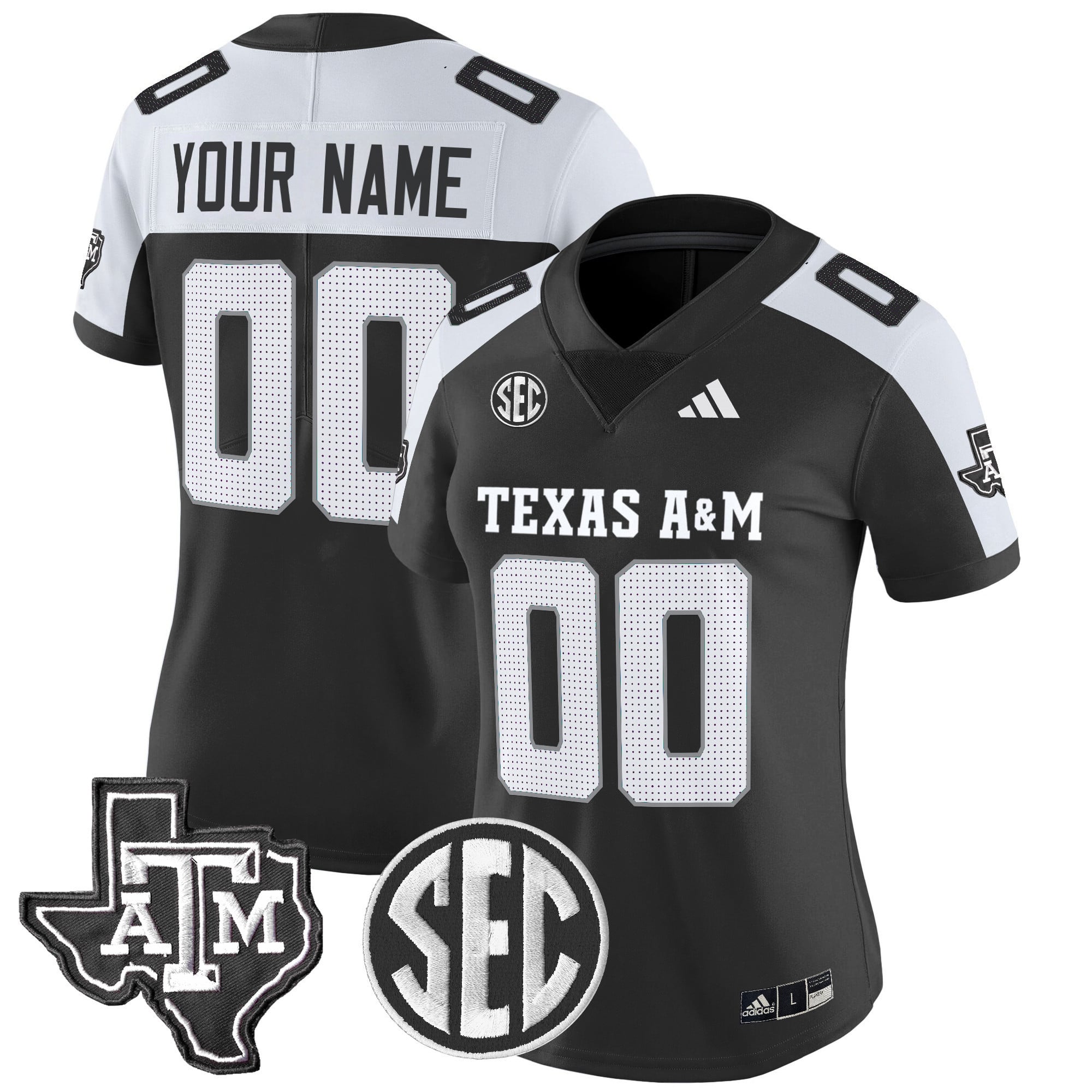 Texas A&M Aggies 2025 Vapor Limited Custom Jersey - All Stitched