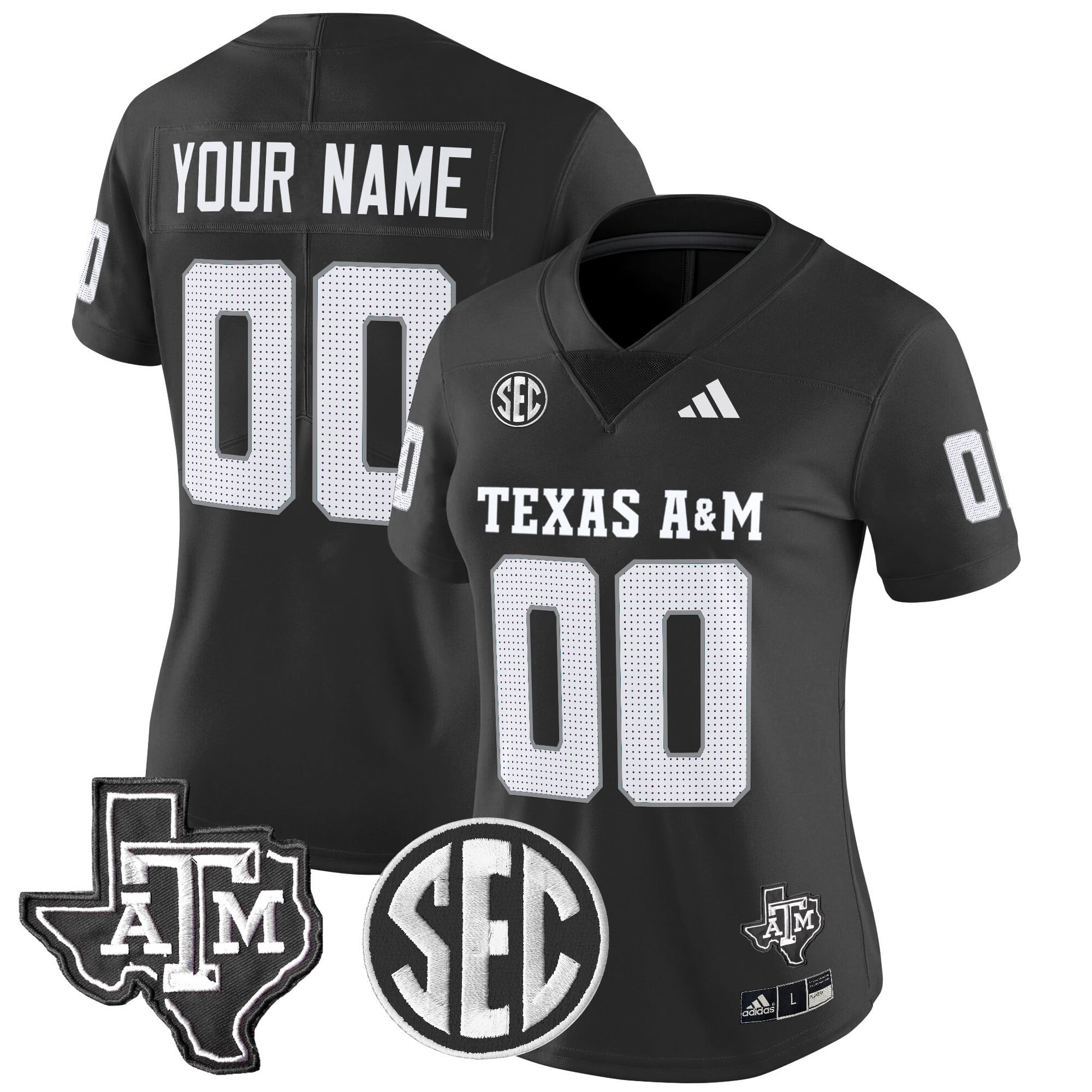 Texas A&M Aggies 2025 Vapor Limited Custom Jersey - All Stitched
