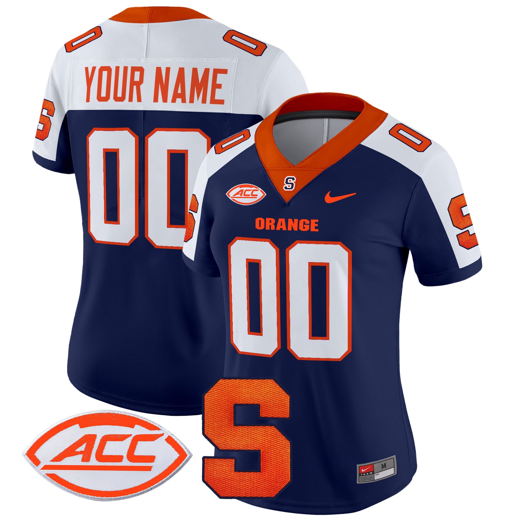 Syracuse Orange 2025 Vapor Limited Custom Jersey - All stitched