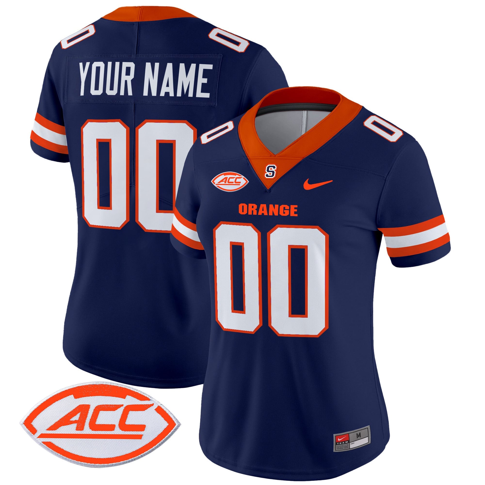 Syracuse Orange 2025 Vapor Limited Custom Jersey - All stitched