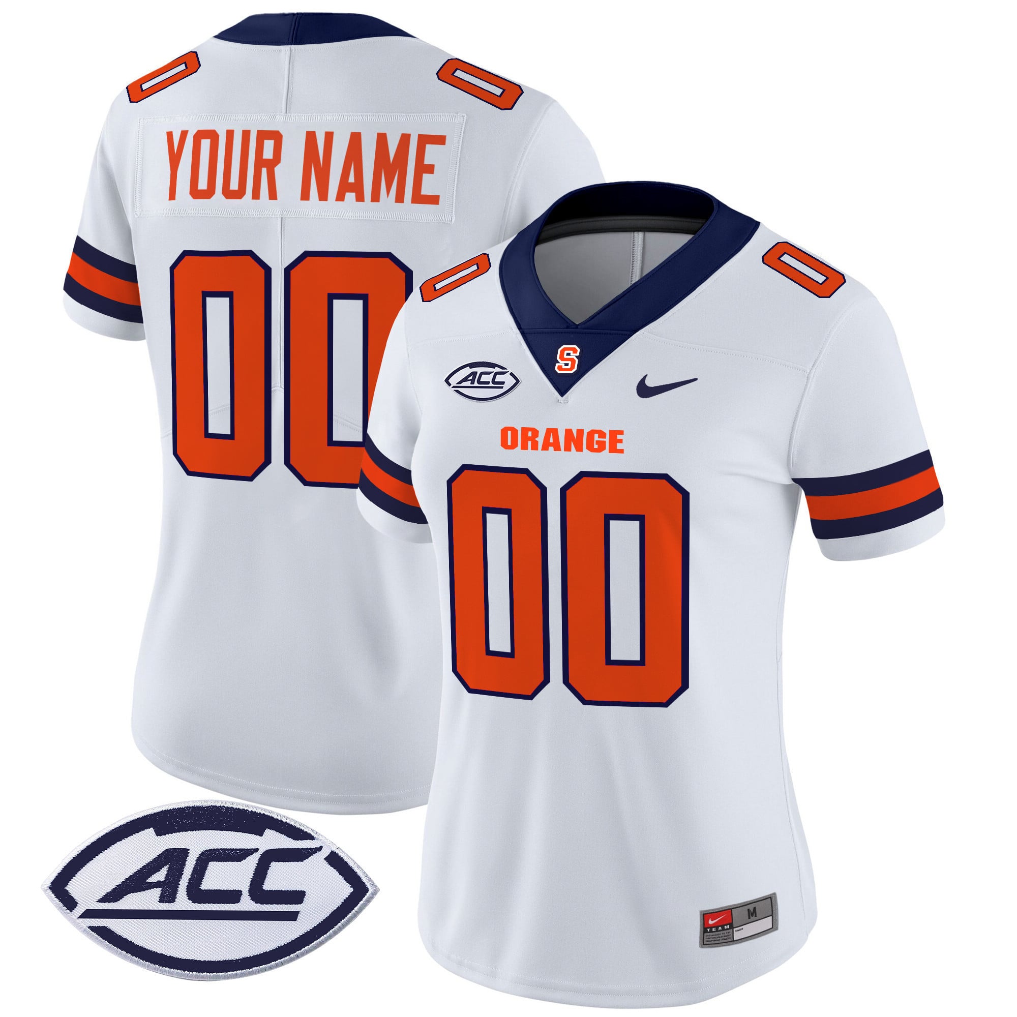 Syracuse Orange 2025 Vapor Limited Custom Jersey - All stitched