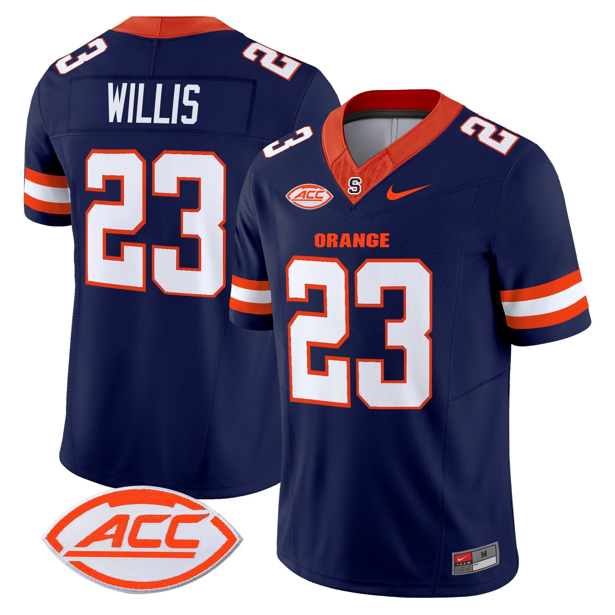 Men's Syracuse Orange 2025 Vapor Limited Jersey - All stitched
