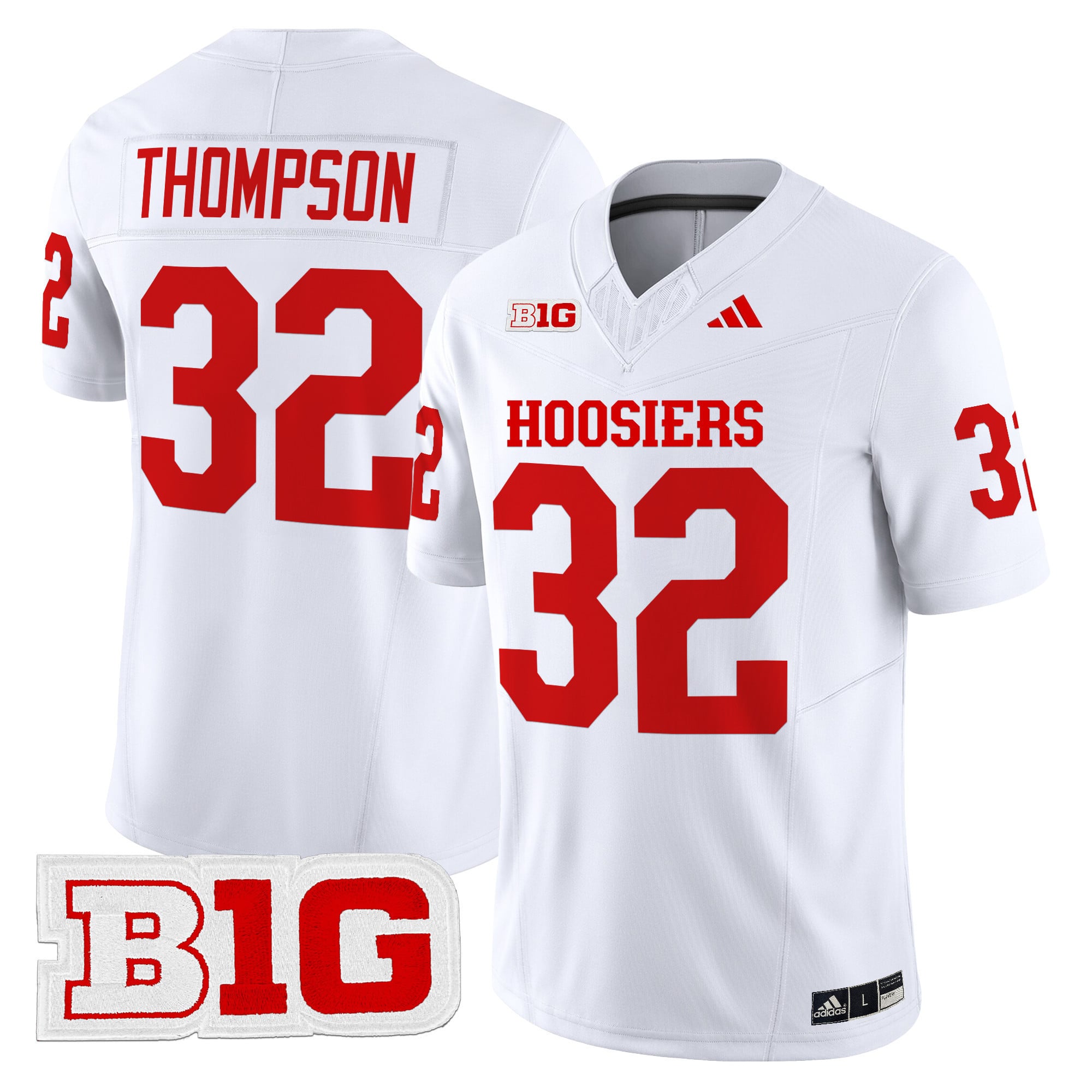 Men's Indiana Hoosiers 2025 Vapor Limited Jersey - All Stitched