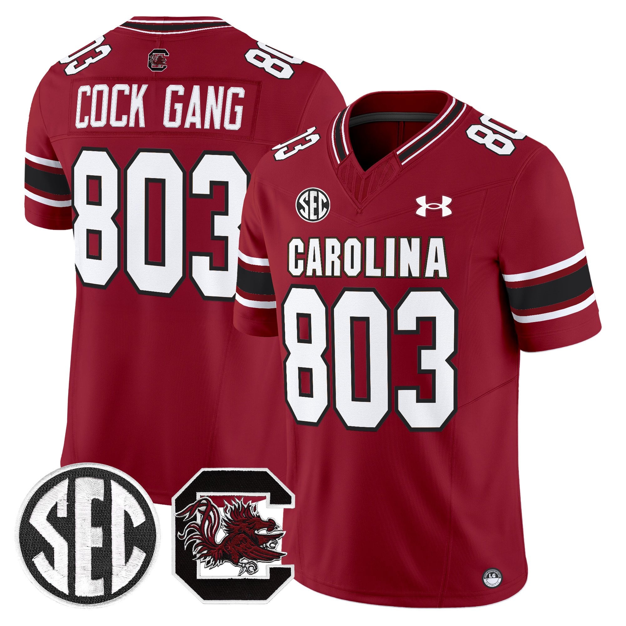 Men's South Carolina Gamecocks 2025 Vapor Limited Jersey - All Stitched