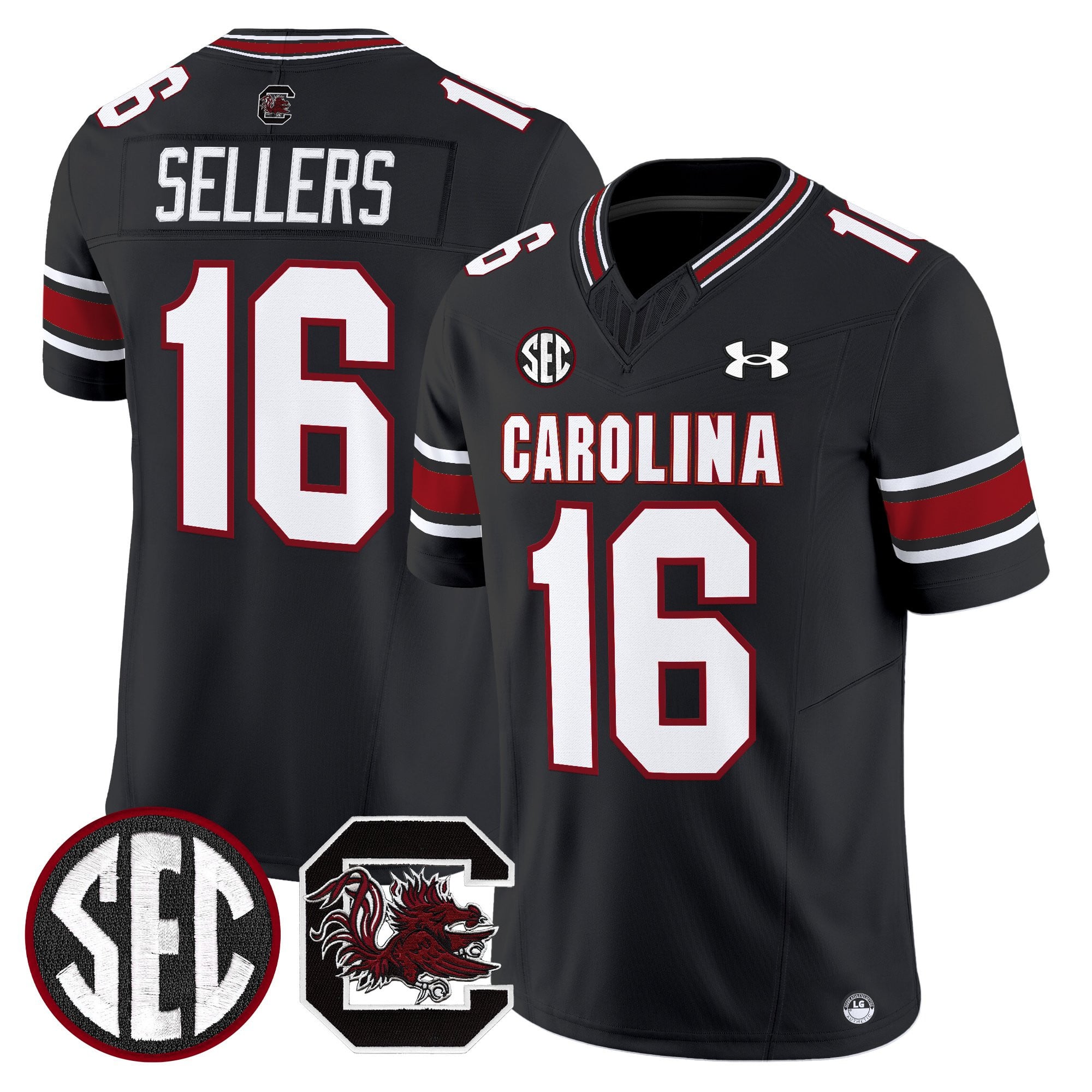 Men's South Carolina Gamecocks 2025 Vapor Limited Jersey - All Stitched