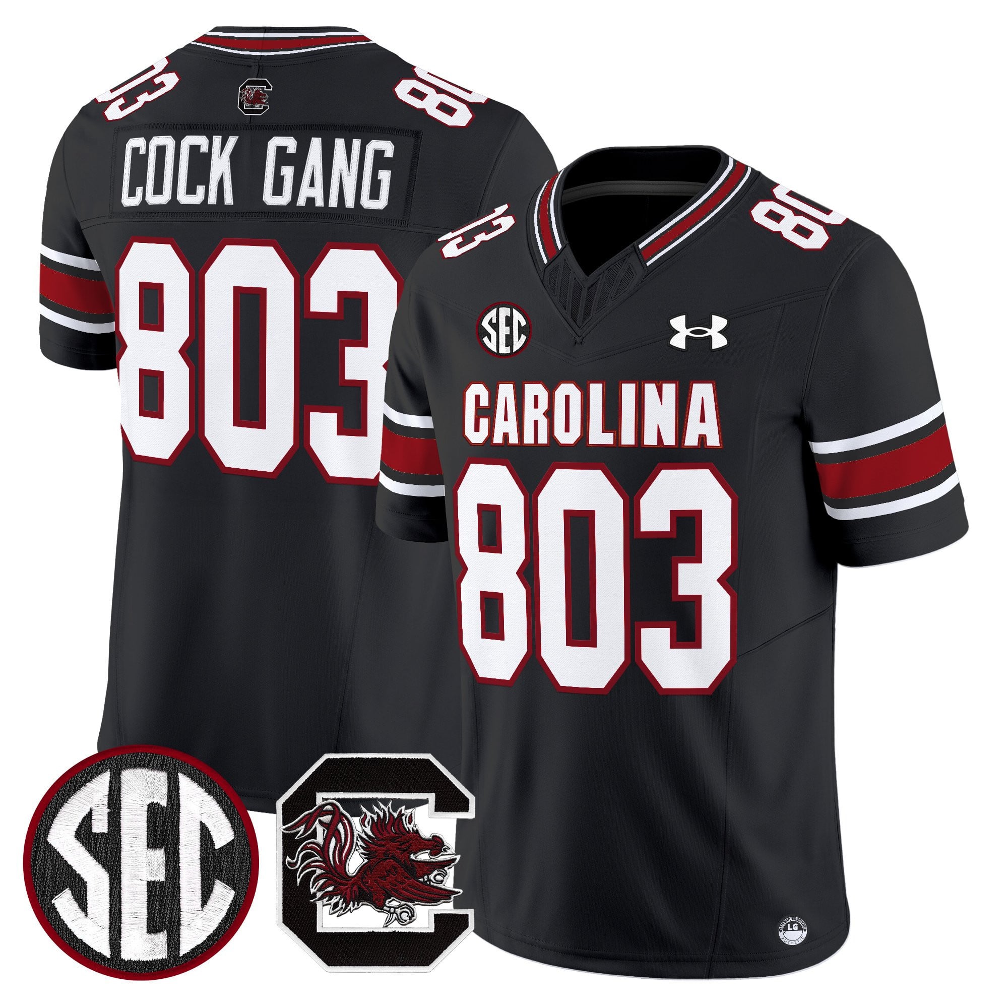 Men's South Carolina Gamecocks 2025 Vapor Limited Jersey - All Stitched