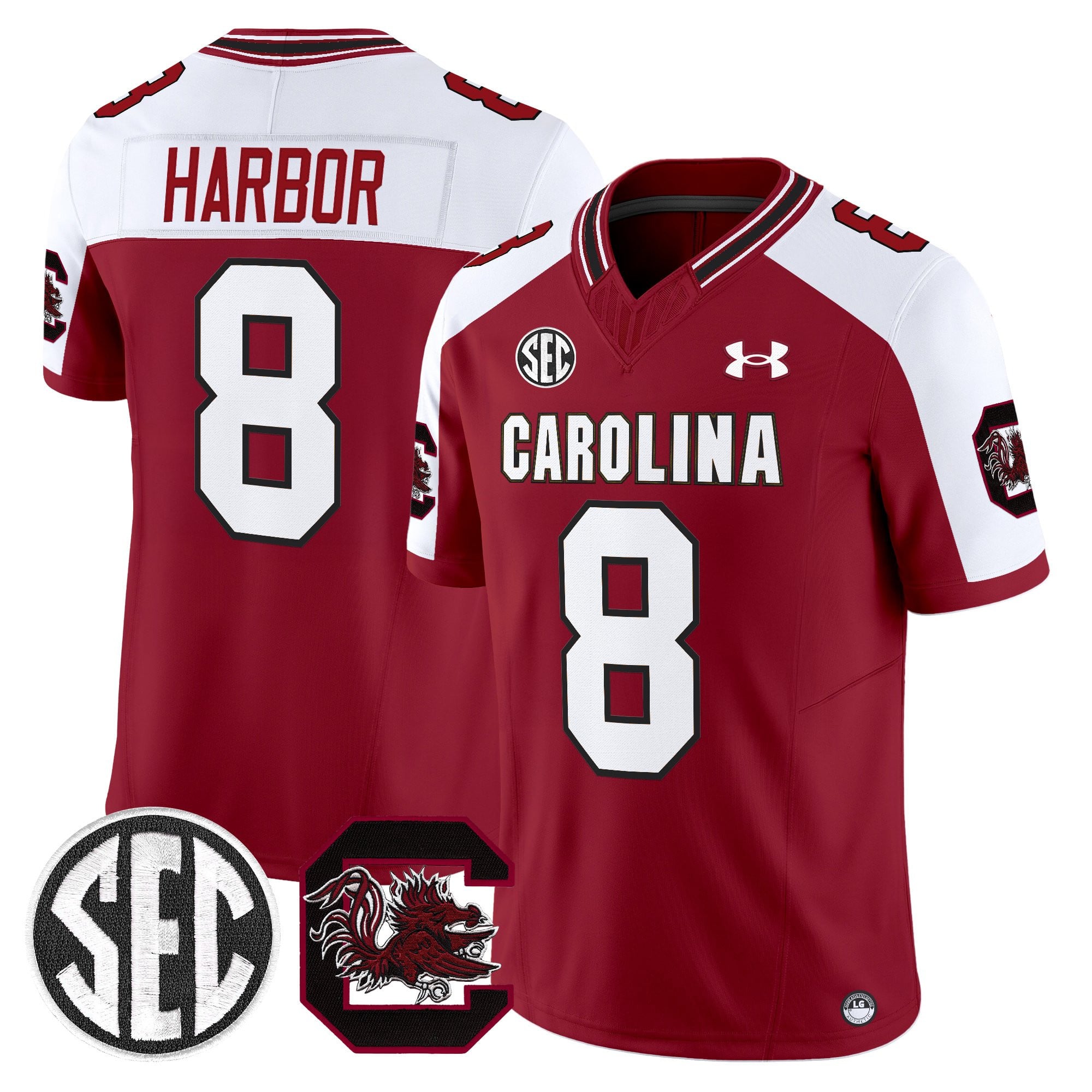 Men's South Carolina Gamecocks 2025 Vapor Limited Jersey - All Stitched