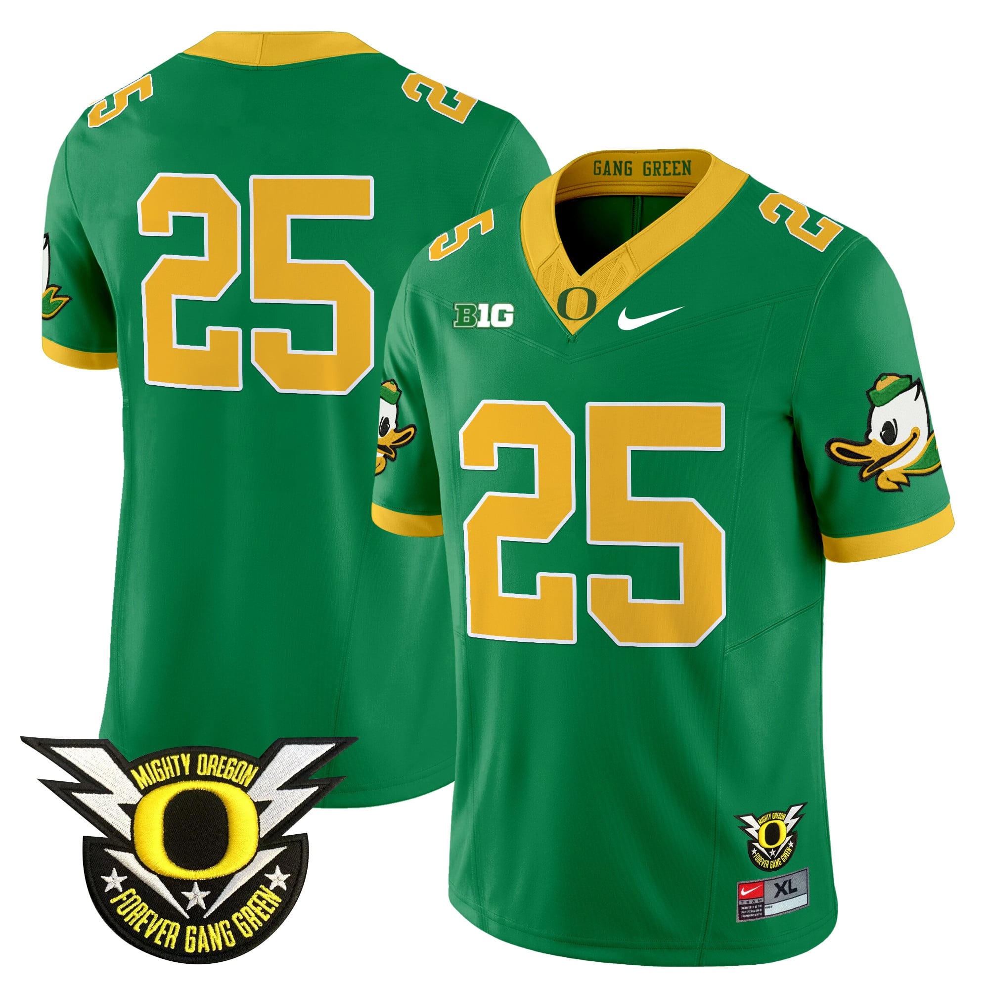 Men's Oregon Ducks 2025 Vapor Limited Jersey V2 - All Stitched